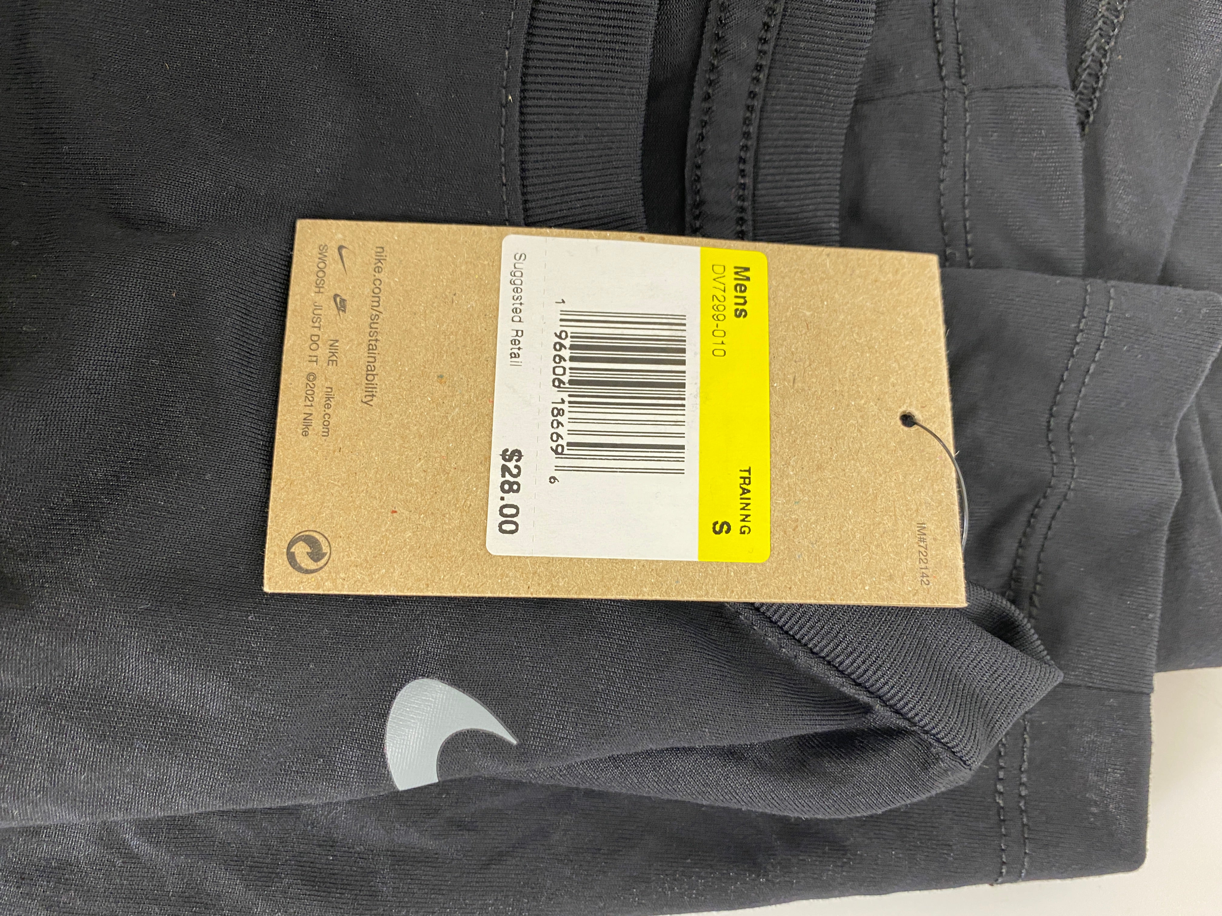 Mens Nike Track & Field Black Sparty Shirt S *New With Tags*