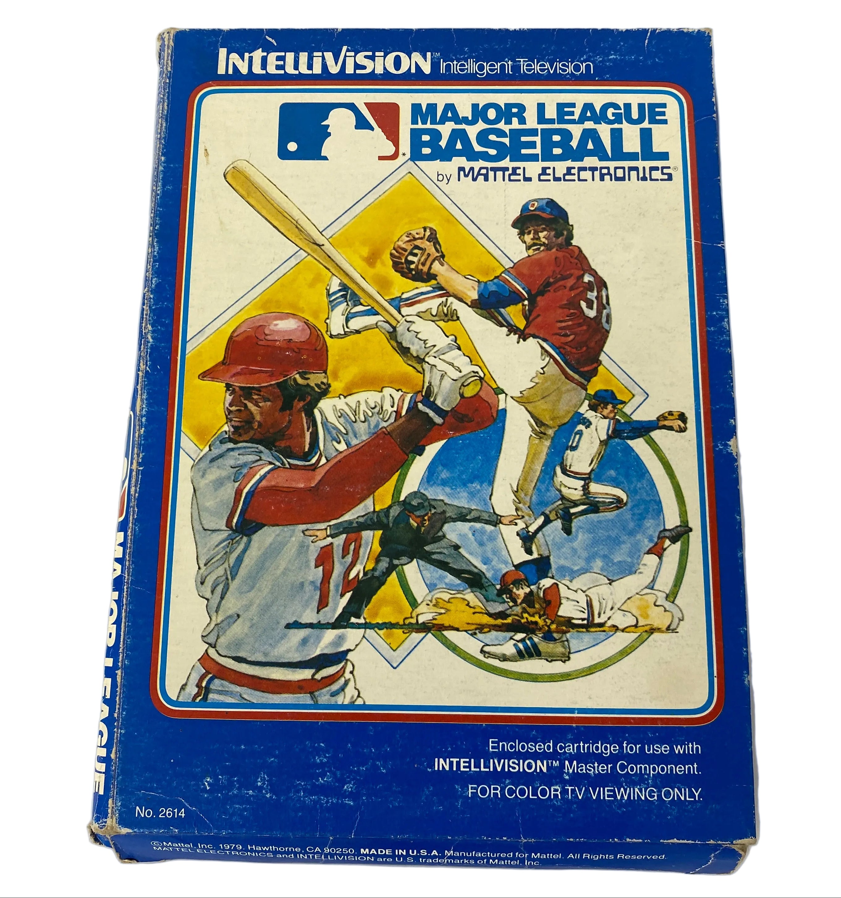 Intellivision Major League Baseball Video Game