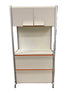 Herman Miller Orange and White Teneo Cabinet