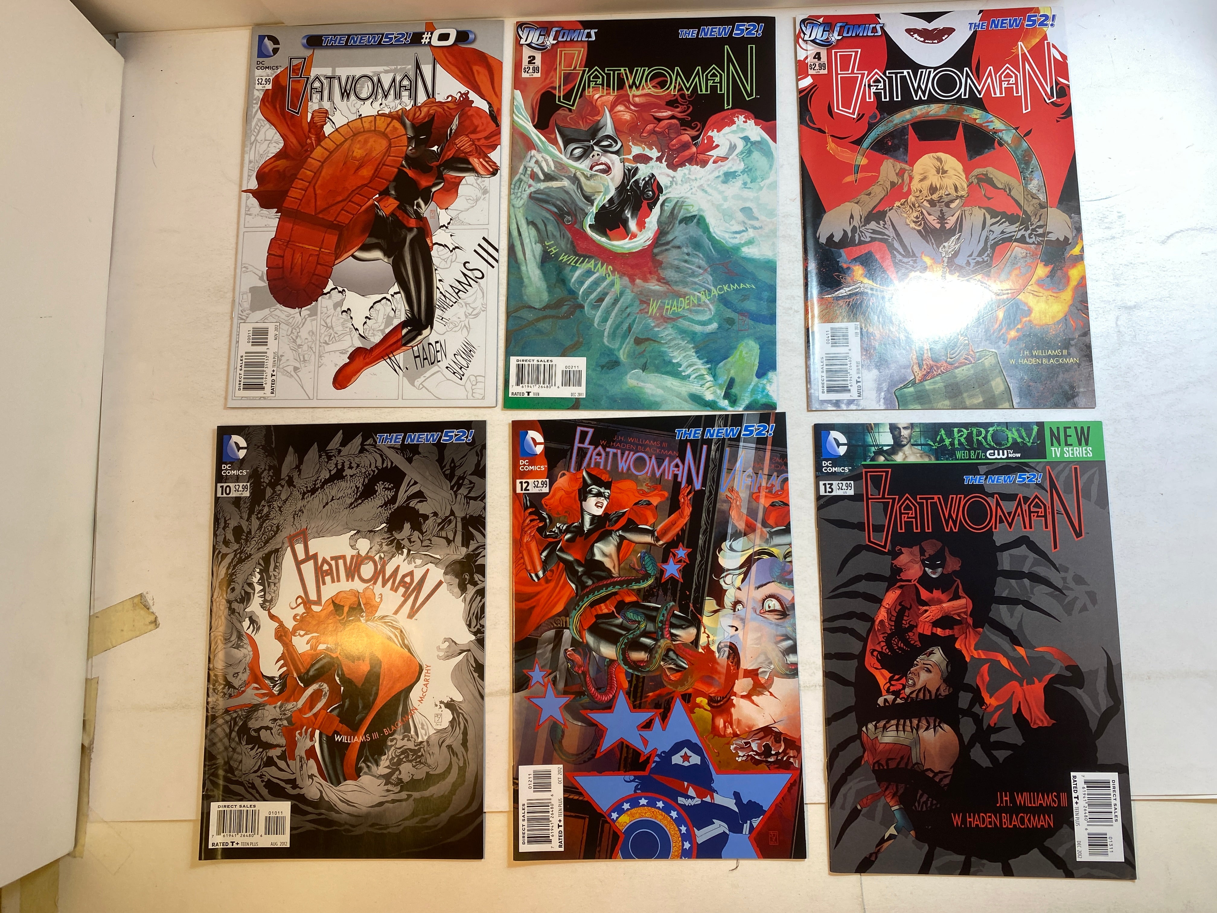 Lot of 22 Batwoman DC Comics 2012-2014