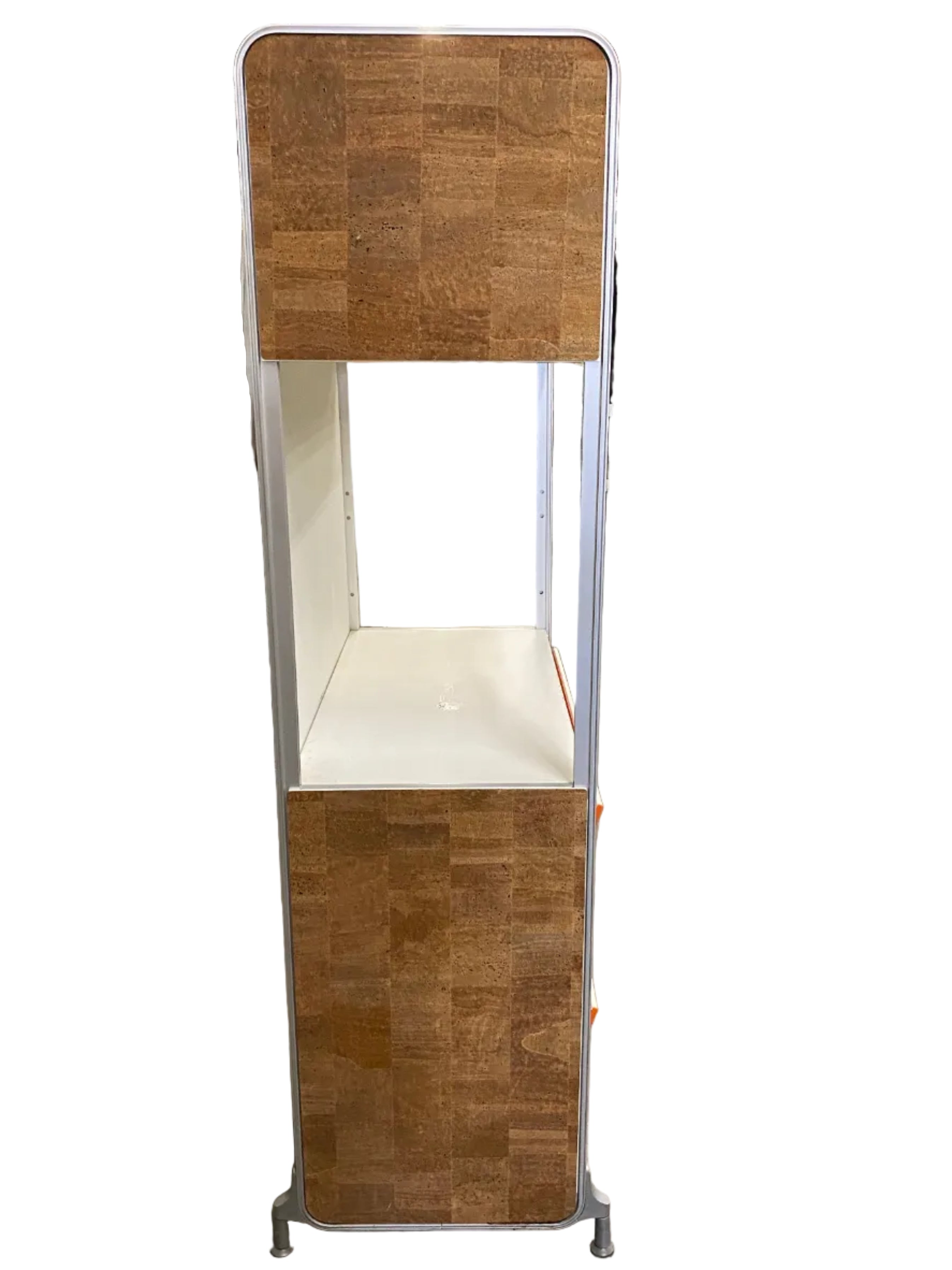 Herman Miller Orange and White Teneo Cabinet
