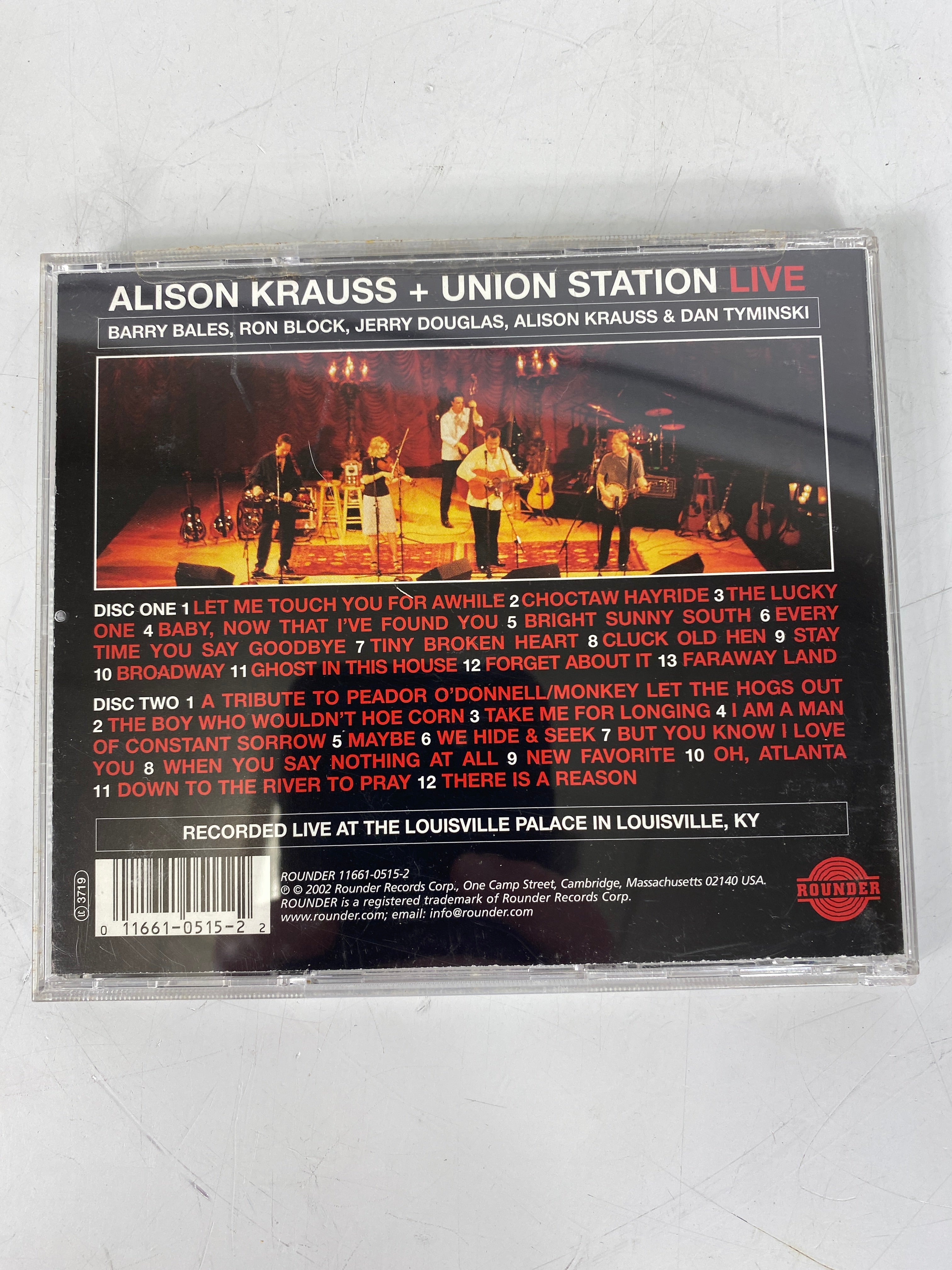 Alison Kraus + Union Station Live CD