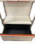 Herman Miller Orange and White Teneo Cabinet