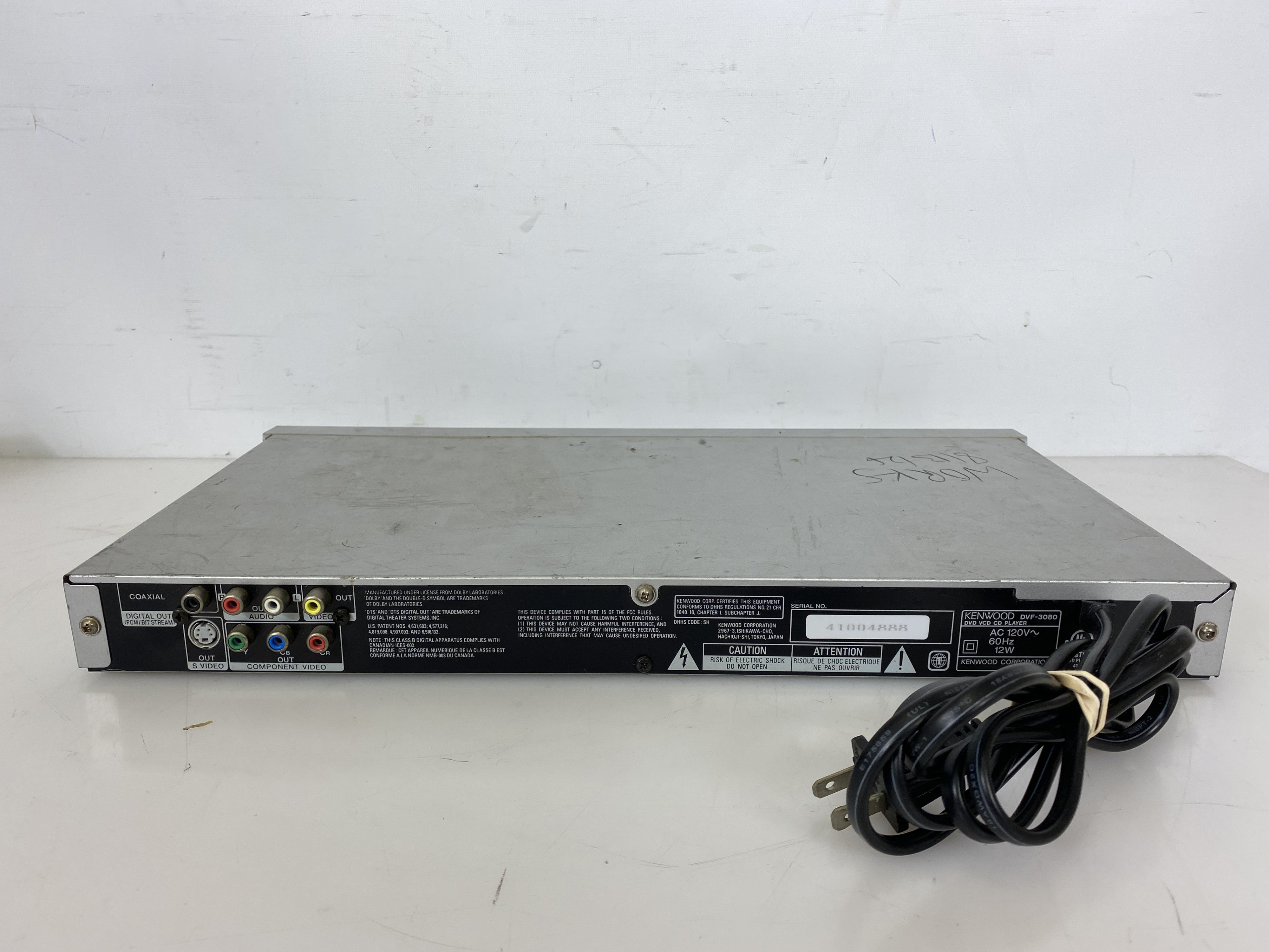 Kenwood Power DVF-3080 CD Player