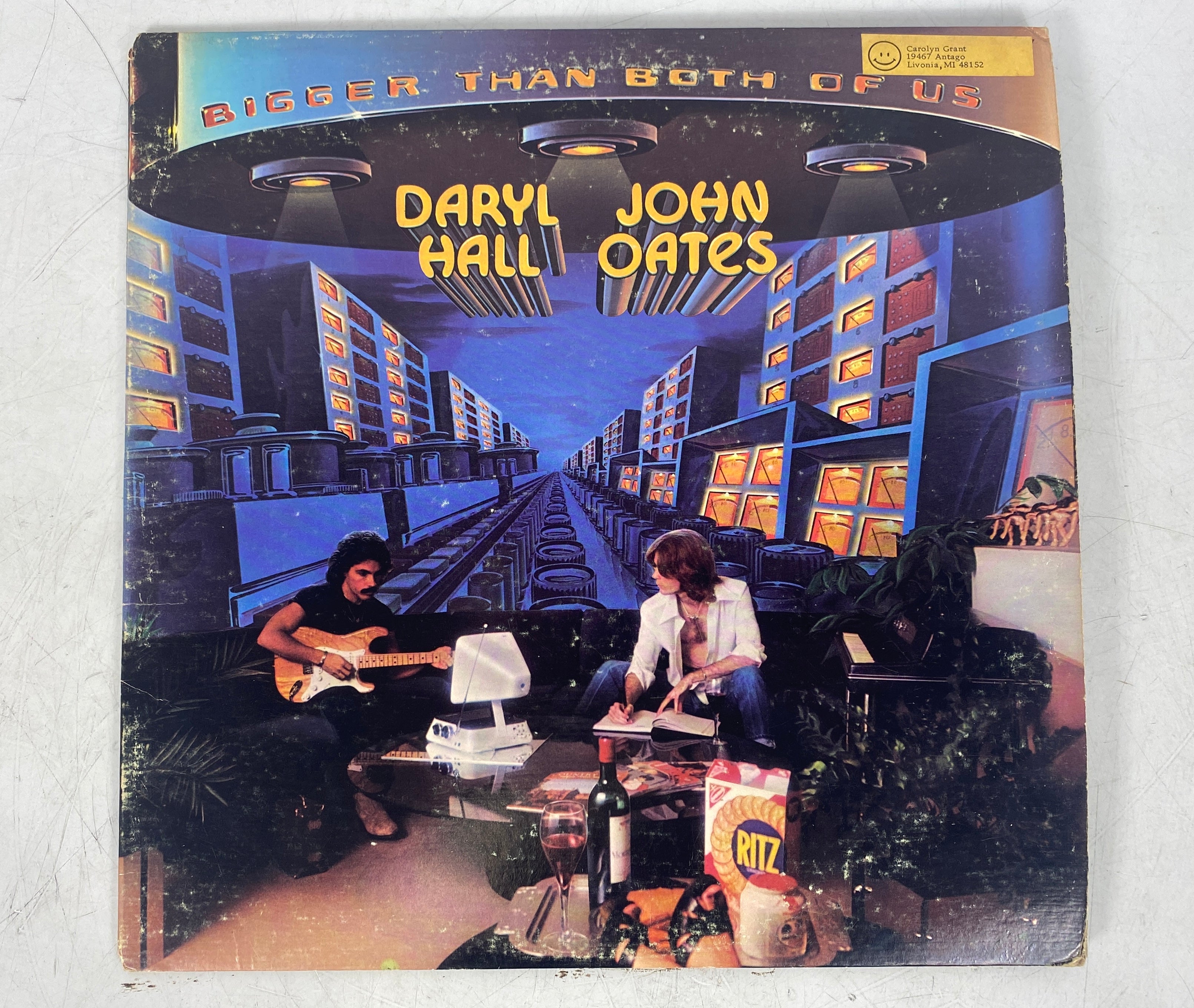 Daryl Hall and John Oates Bigger than Both of Us (1976) Vinyl Record