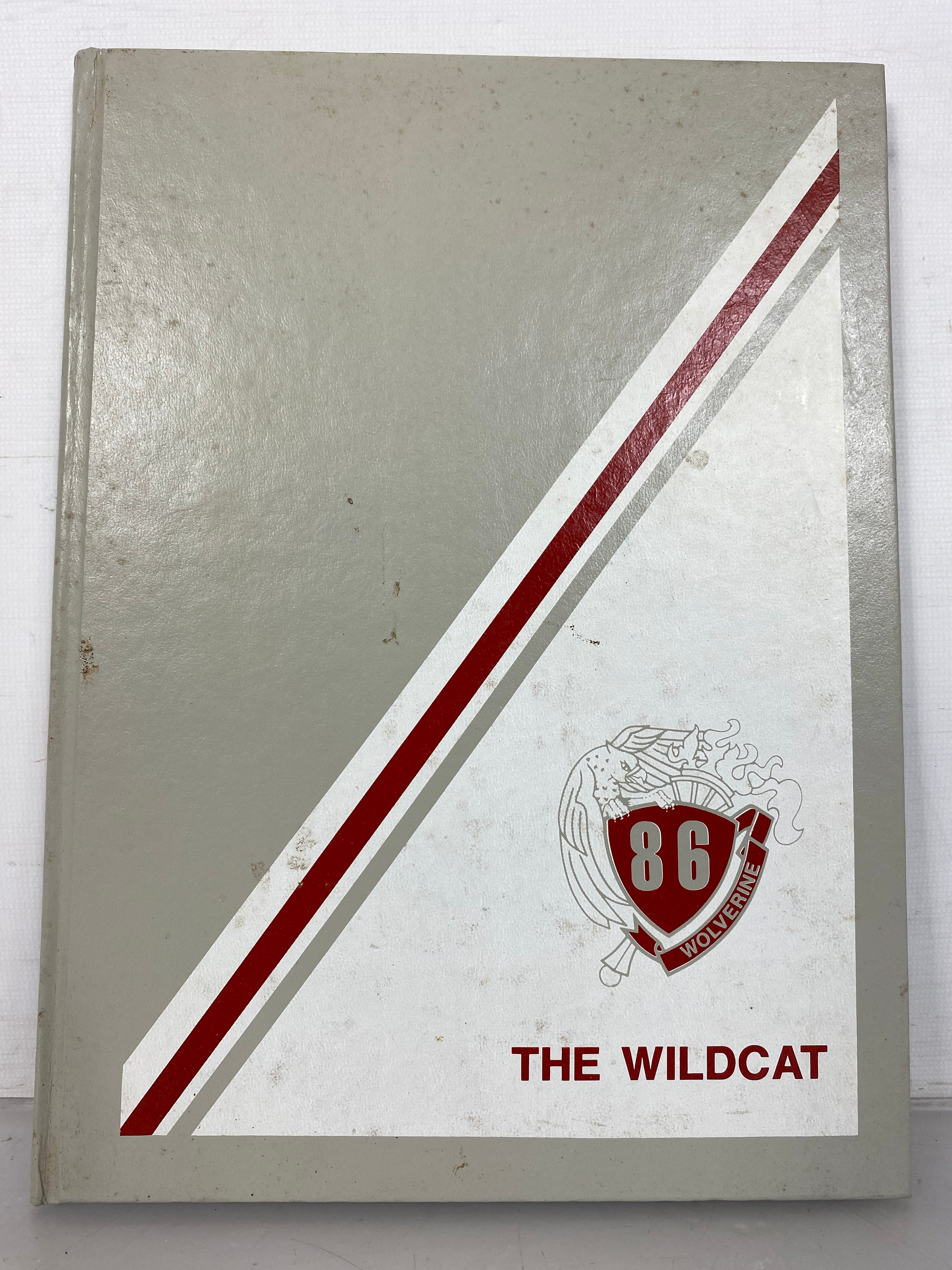 1986 Wolverine Community School Yearbook Wolverine Michigan Wildcat