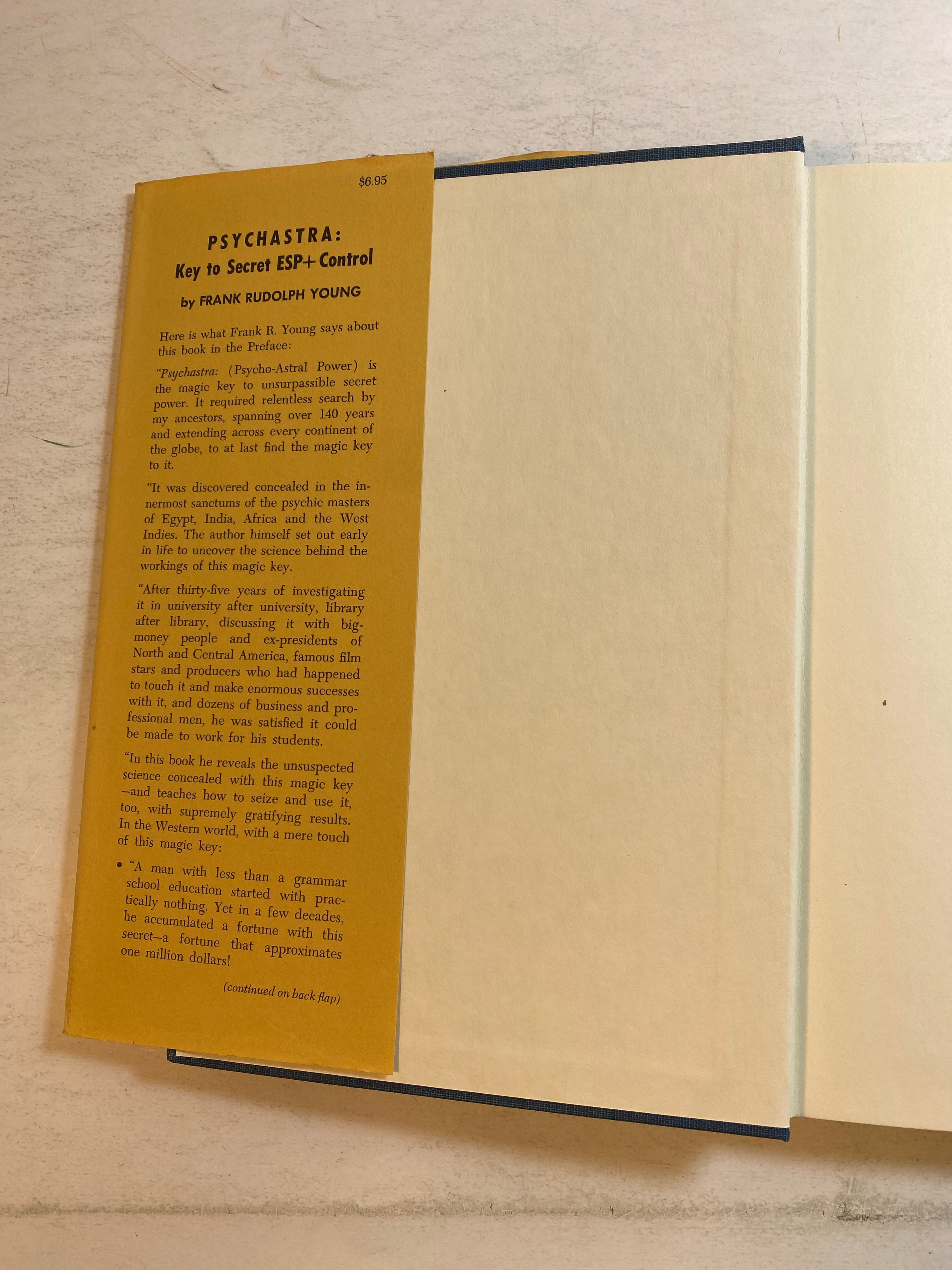 Psychastra Key to Secret ESP+ Control Frank Rudolph Young 1968 HCDJ