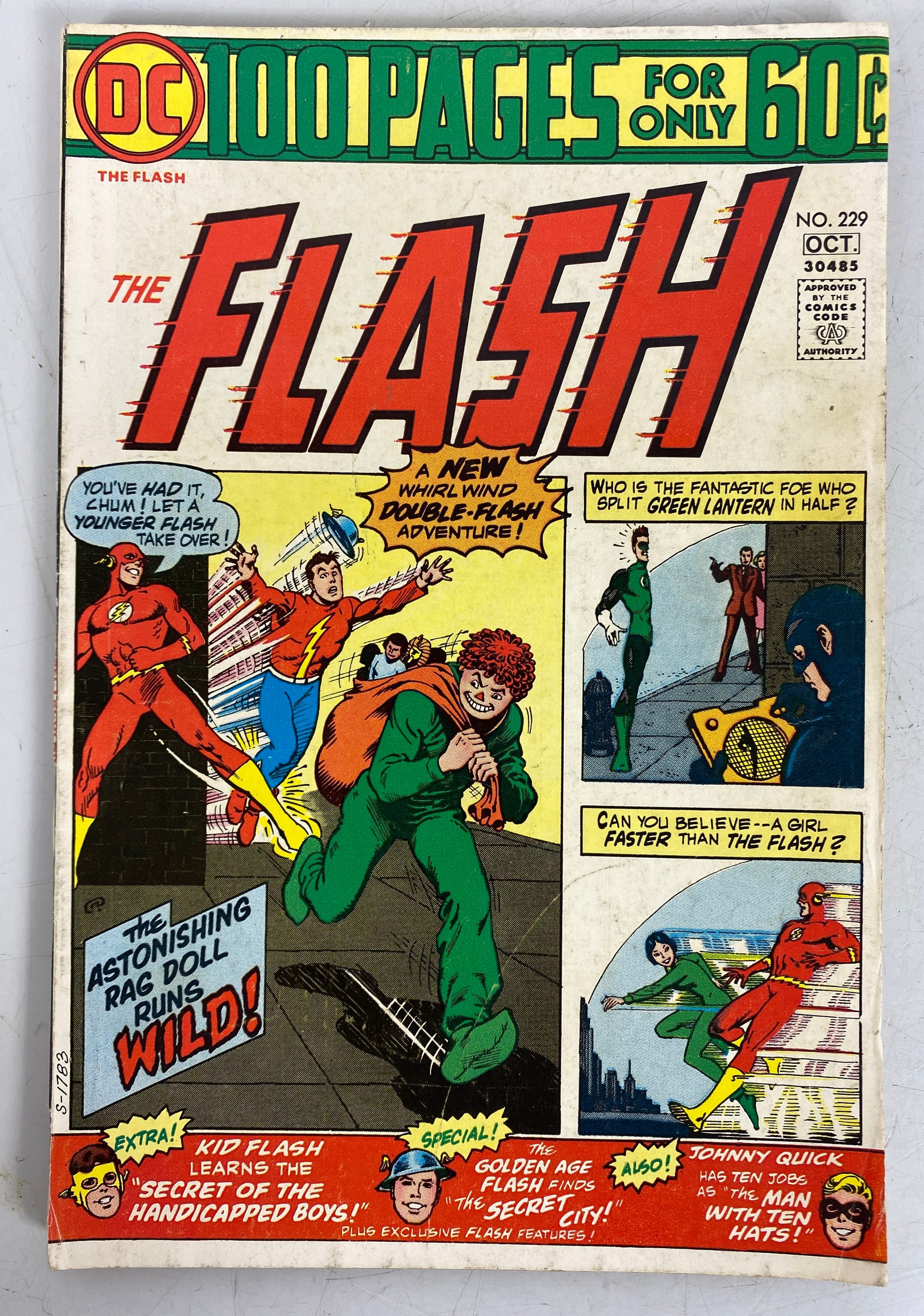 Lot of 5 The Flash #226-230 (1975)