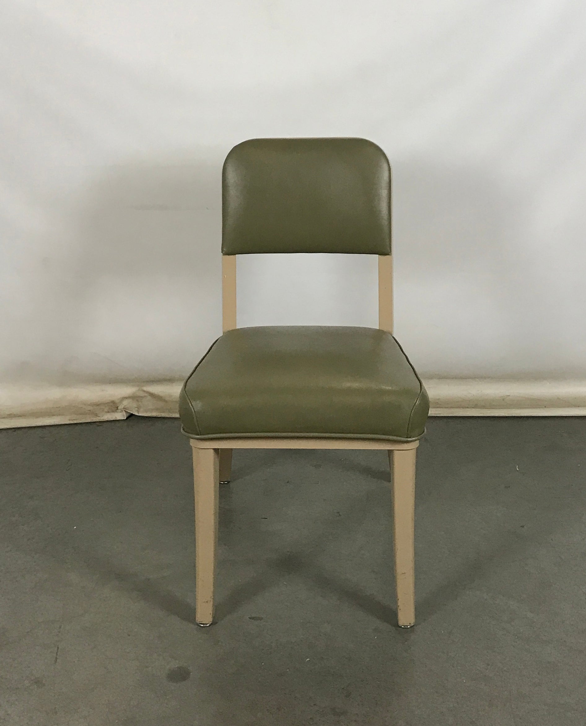 Steelcase Green and Tan Chair