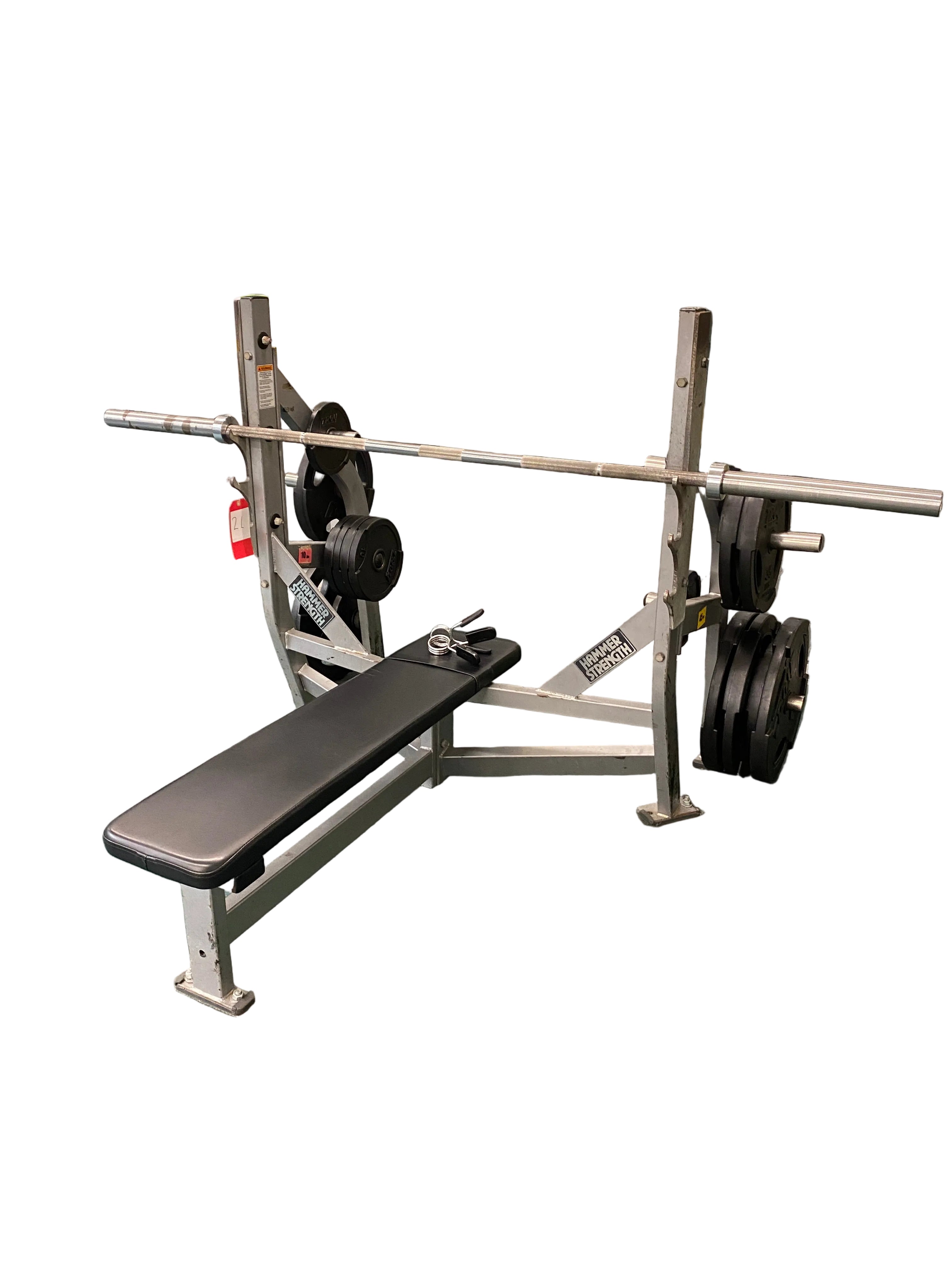 Hammer Strength Bench Press & Weight Storage #2