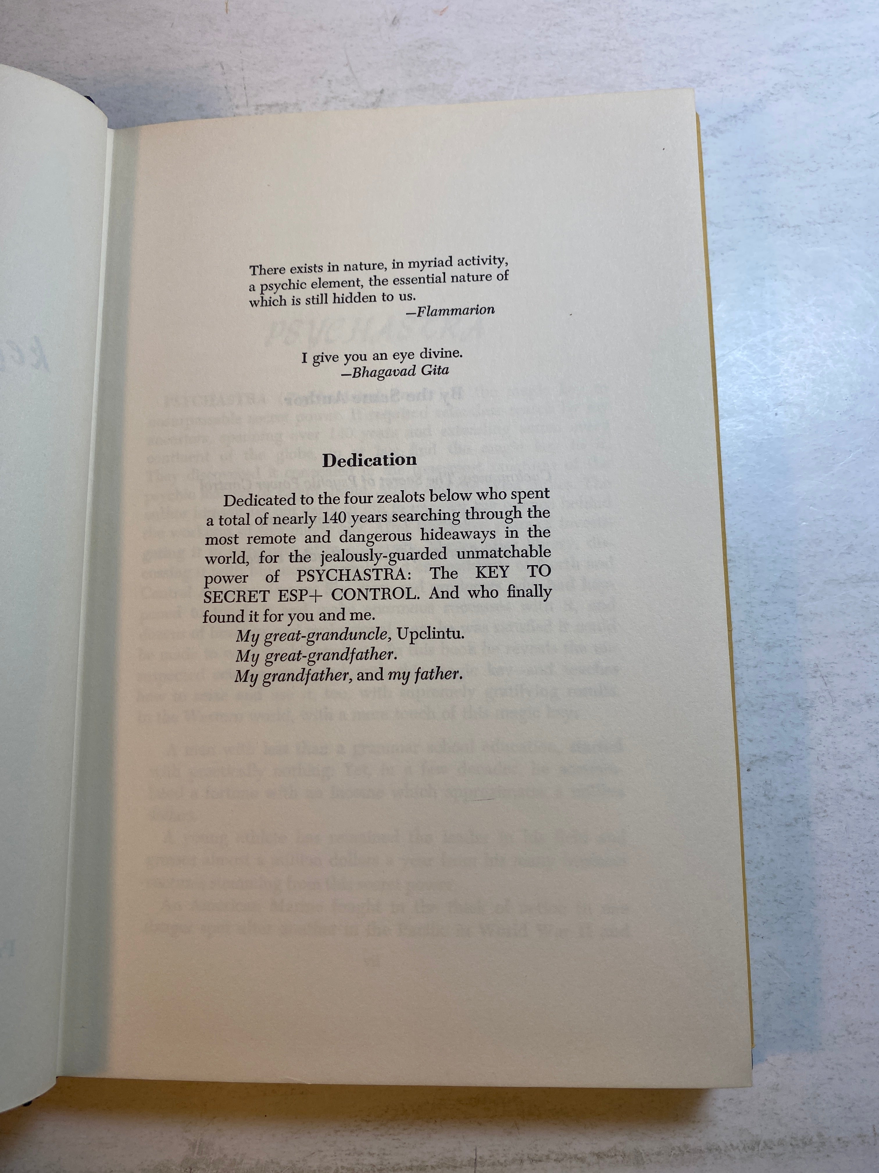 Psychastra Key to Secret ESP+ Control Frank Rudolph Young 1968 HCDJ