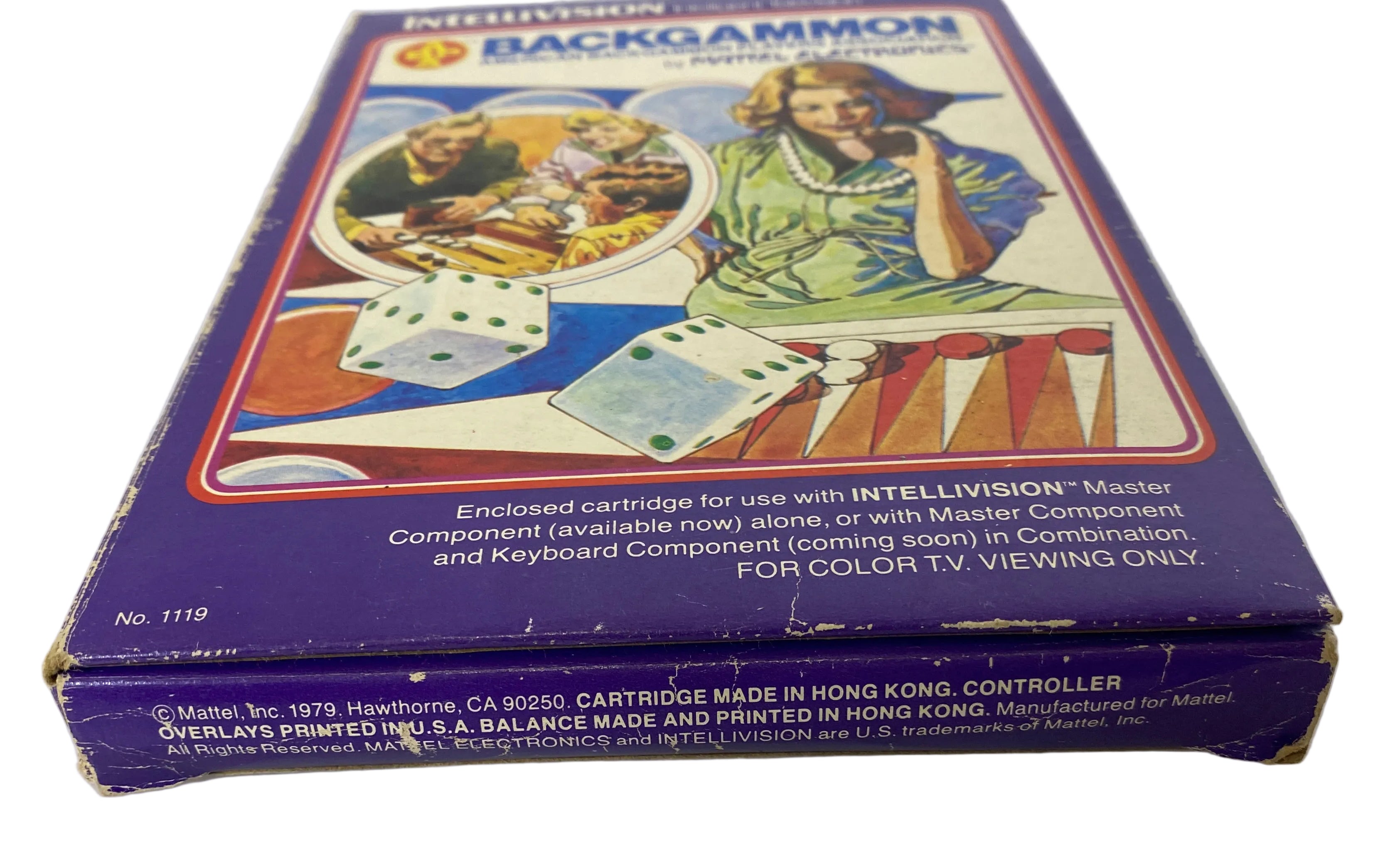Intellivision ABPA Backgammon Video Game