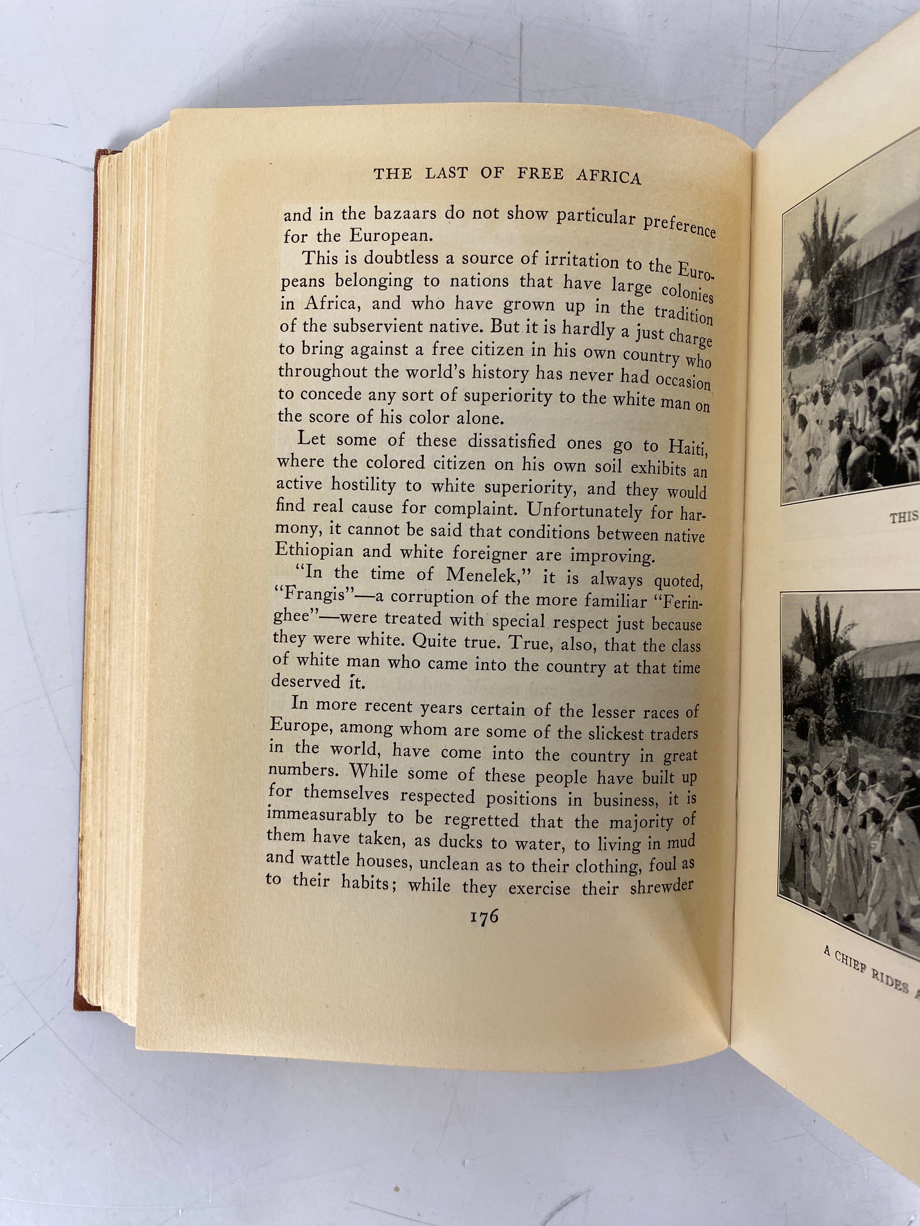 The Last of Free Africa Gordon MacCreagh 1928 1st Edition Ex-Library HC