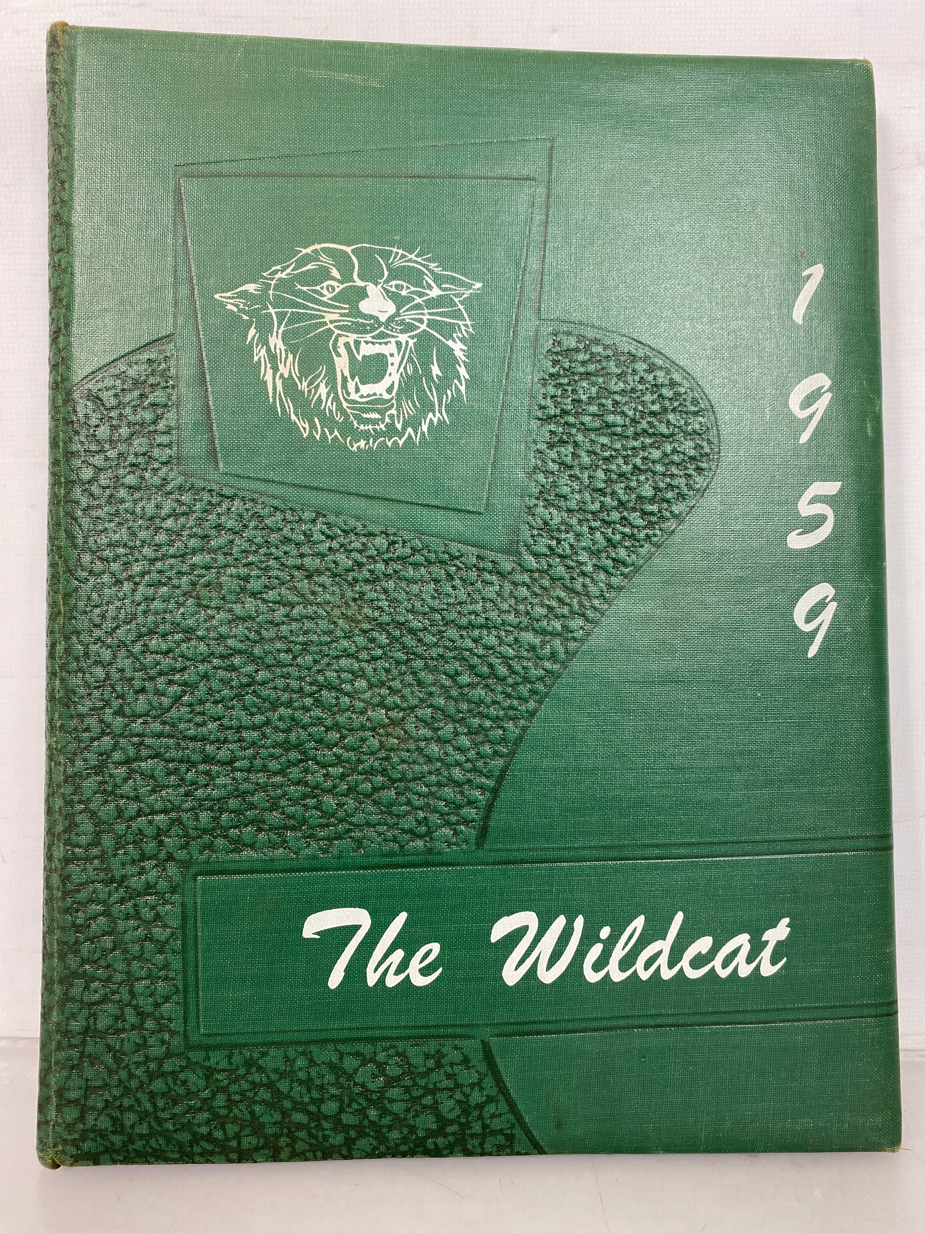 1959 Mulvane High School Yearbook Mulvane Kansas The Wildcat