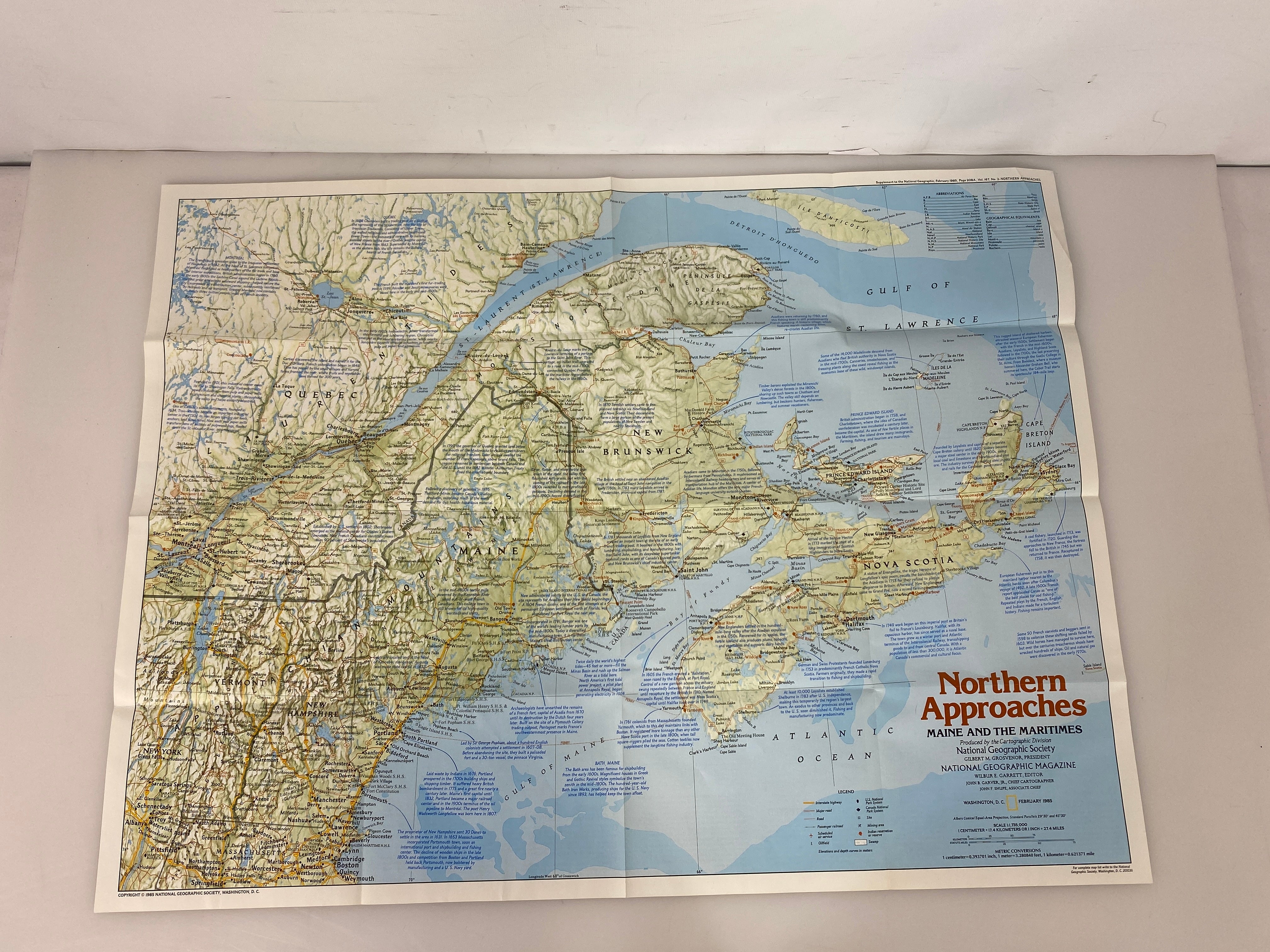 Lot of 11 The Making of America Vintage US Regional Maps National Geographic