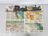 Lot of 11 The Making of America Vintage US Regional Maps National Geographic