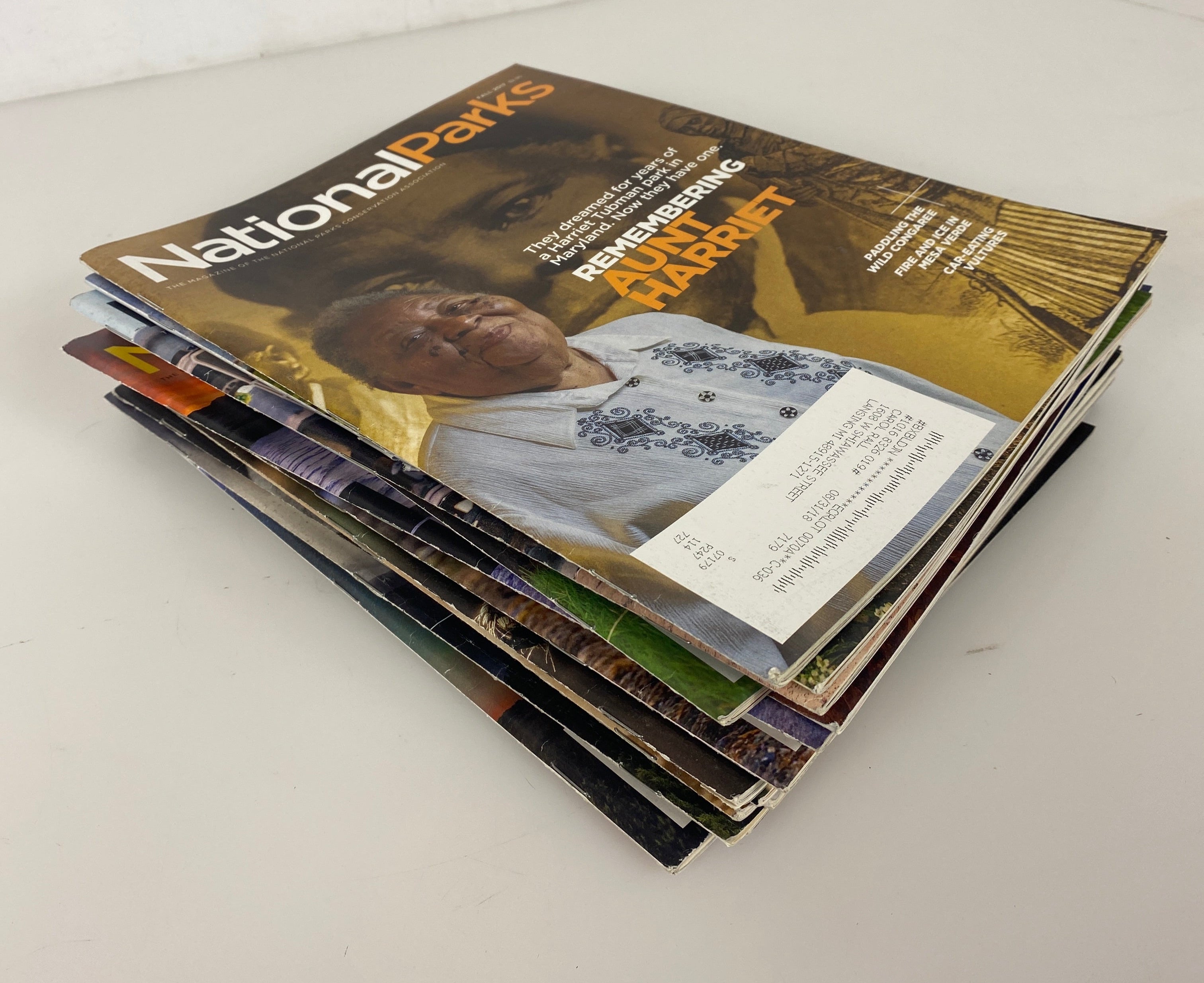 Lot of 17 National Parks Magazines 2015-2021