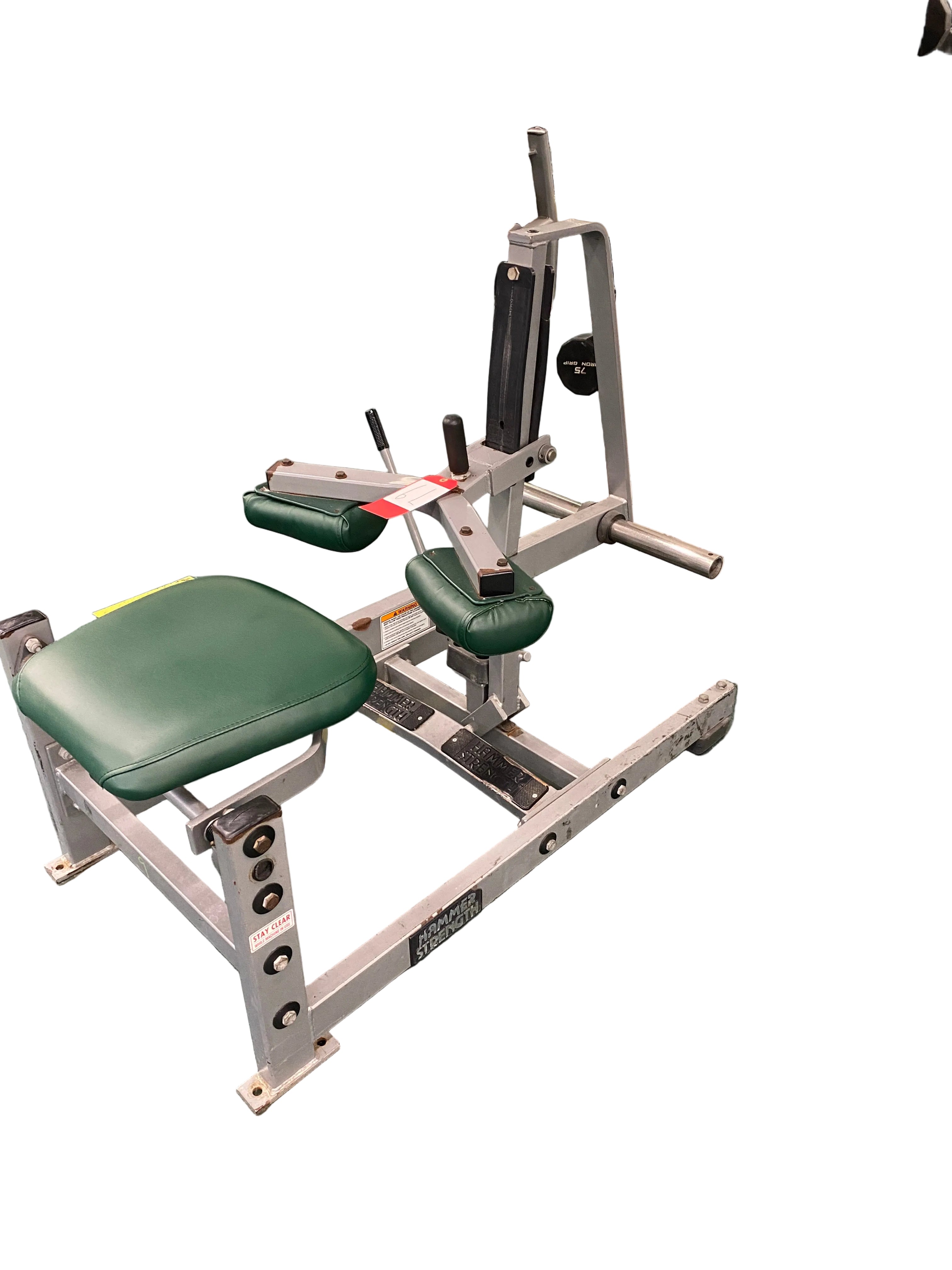Hammer Strength Plate Loaded Seated Calf Raise Model FWMAB