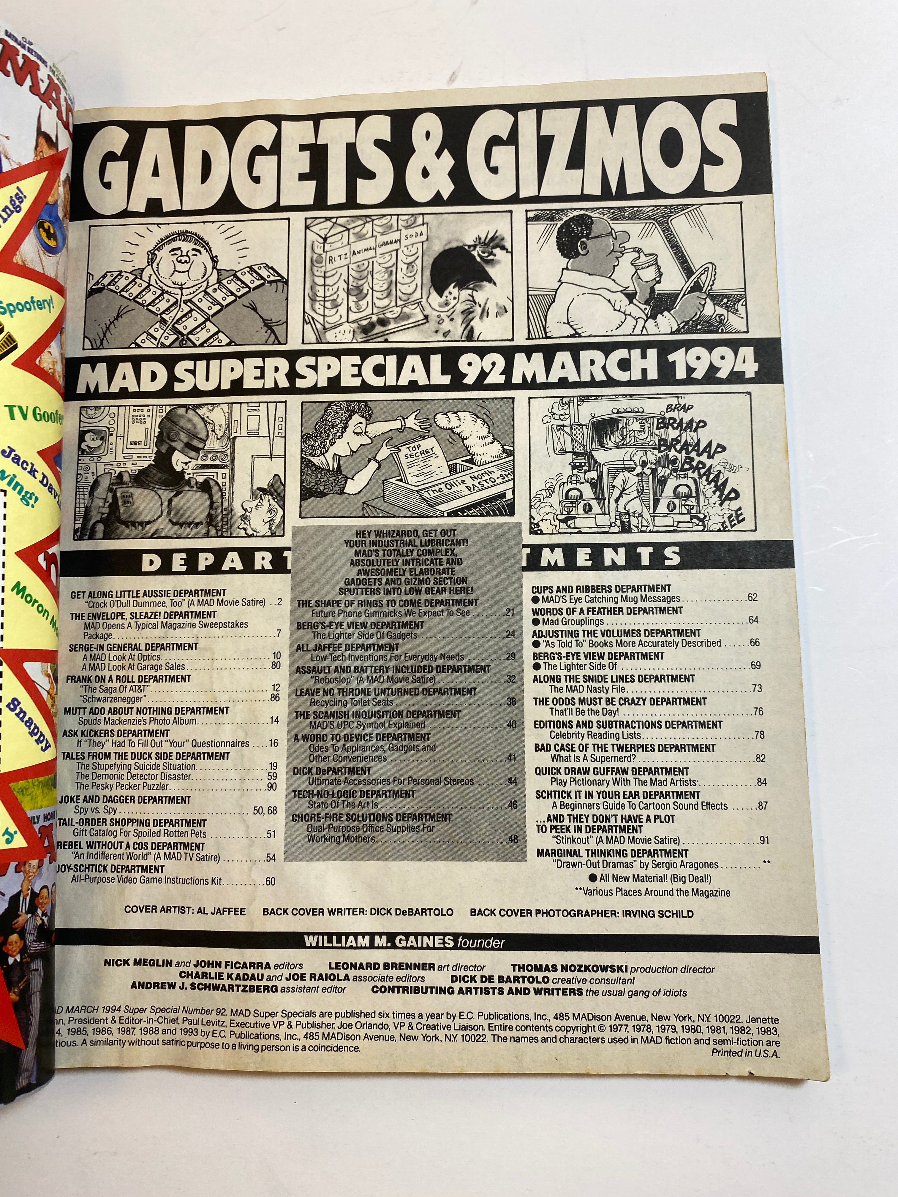 Mad Magazine Super Special March 1994