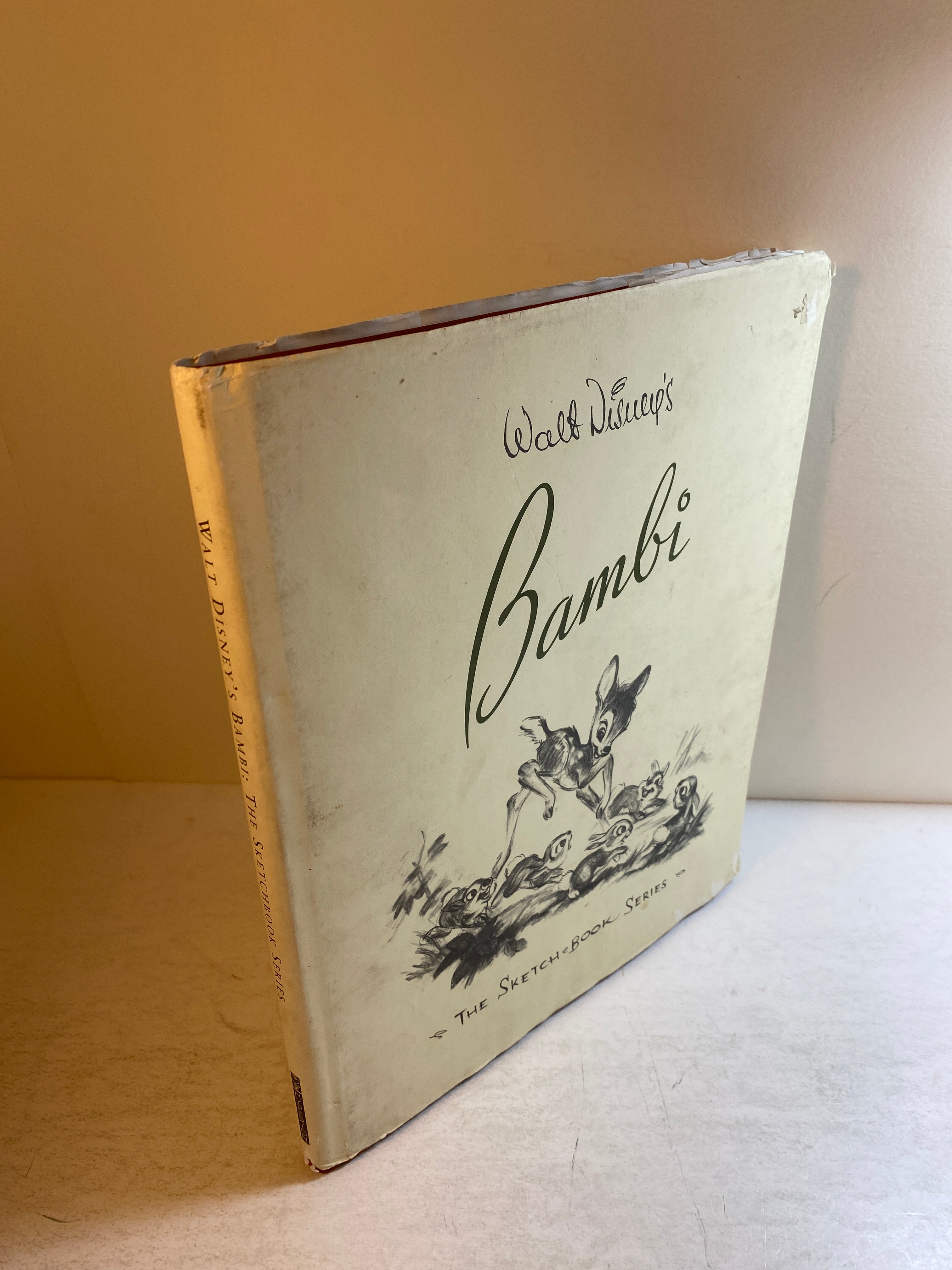 Walt Disney's Bambi Sketch Book Series HCDJ 1997