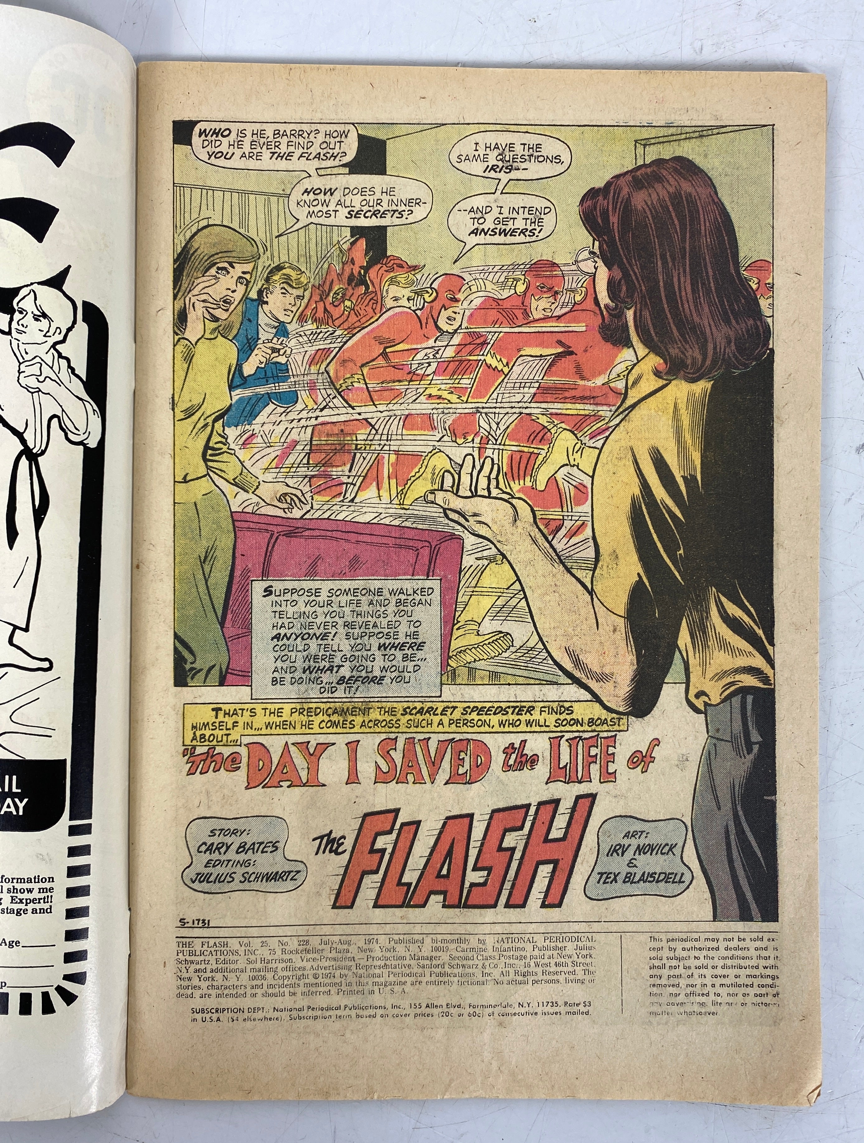 Lot of 5 The Flash #226-230 (1975)