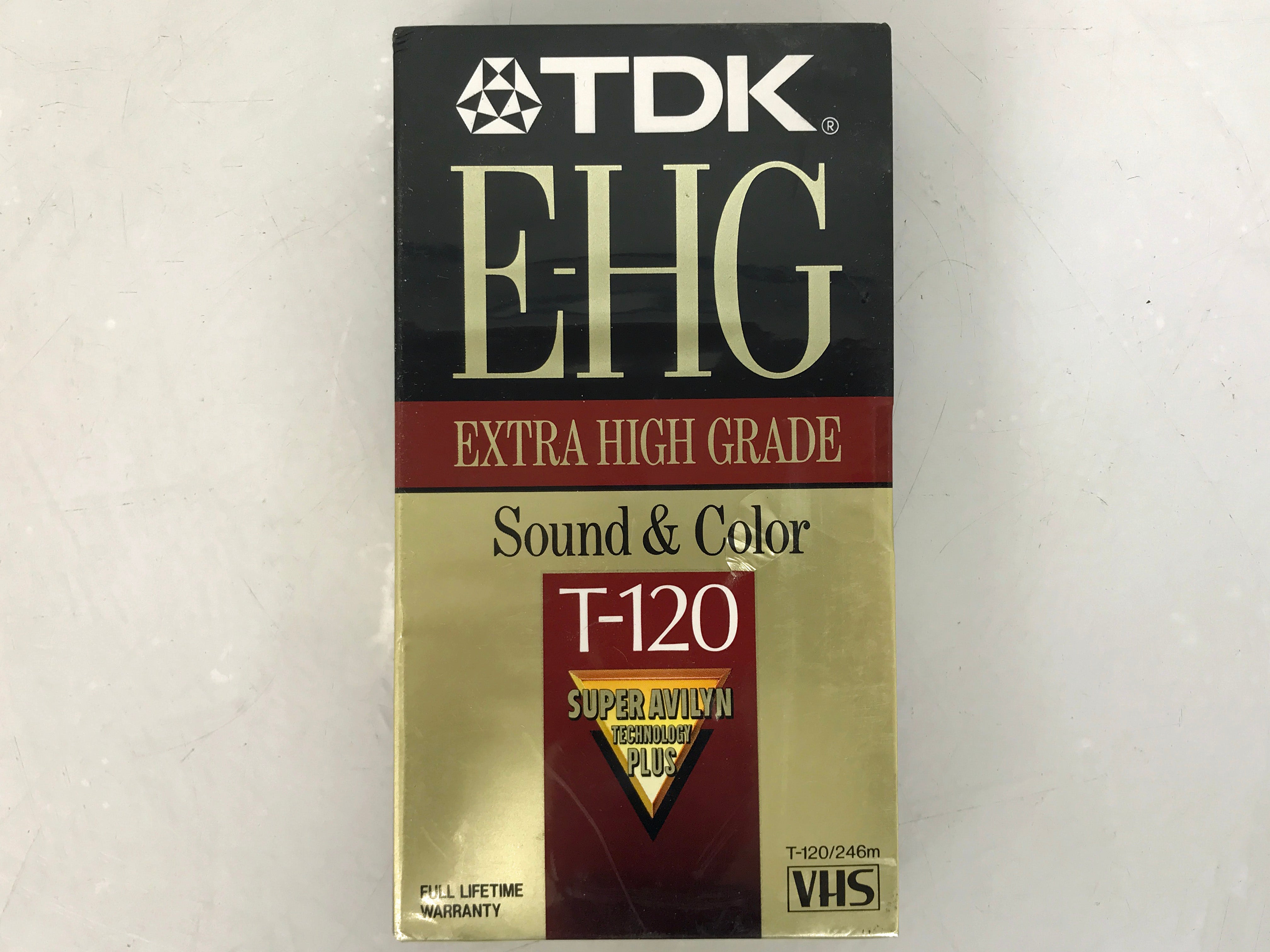 TDK T-120EHG VHS Video Cassette Tape