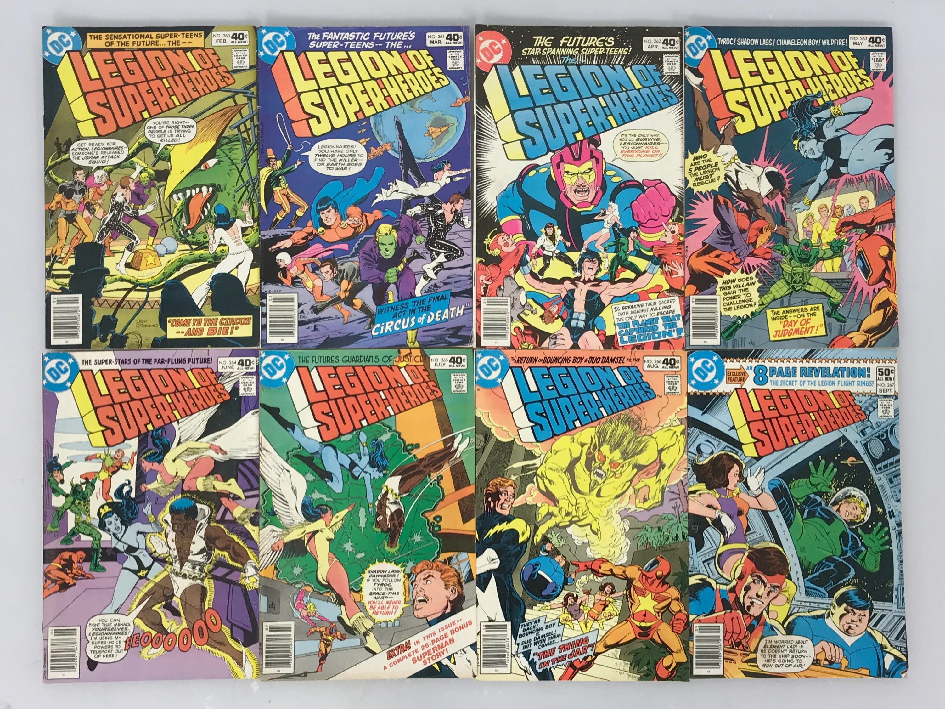 The Legion of Super-Heroes 260-283 1980-1982