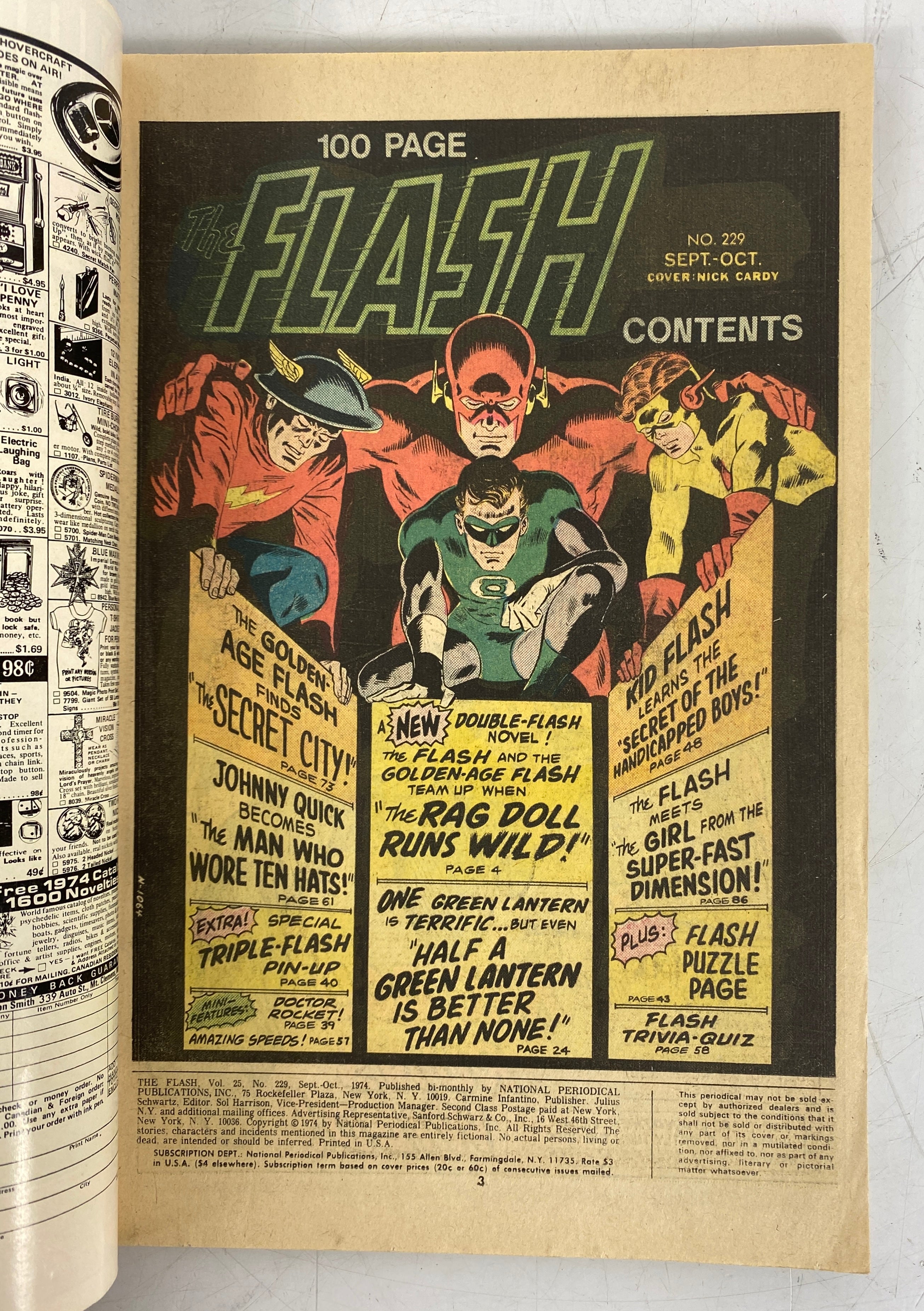 Lot of 5 The Flash #226-230 (1975)