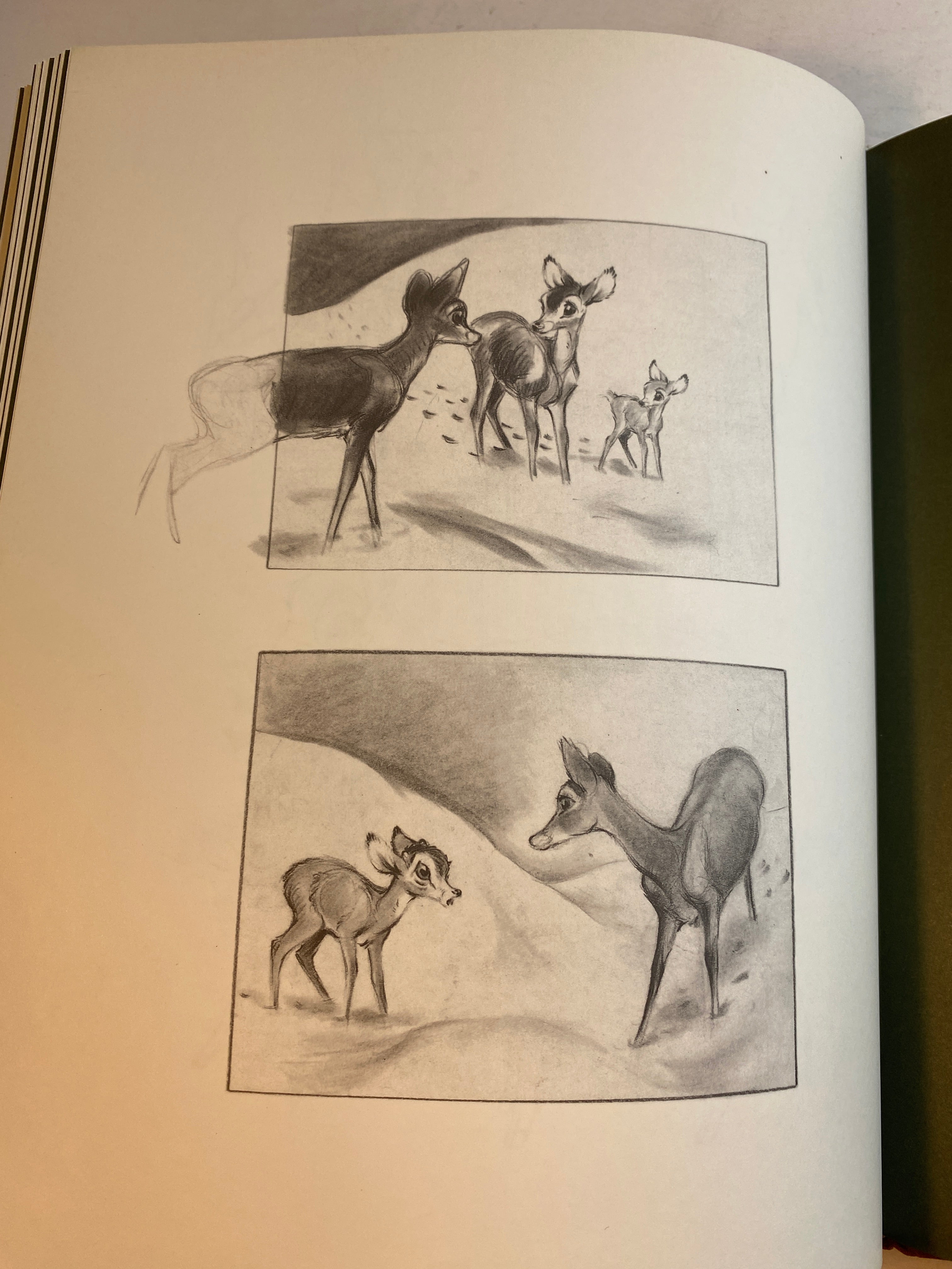 Walt Disney's Bambi Sketch Book Series HCDJ 1997