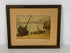 Framed and Signed Lithograph of Sailboats