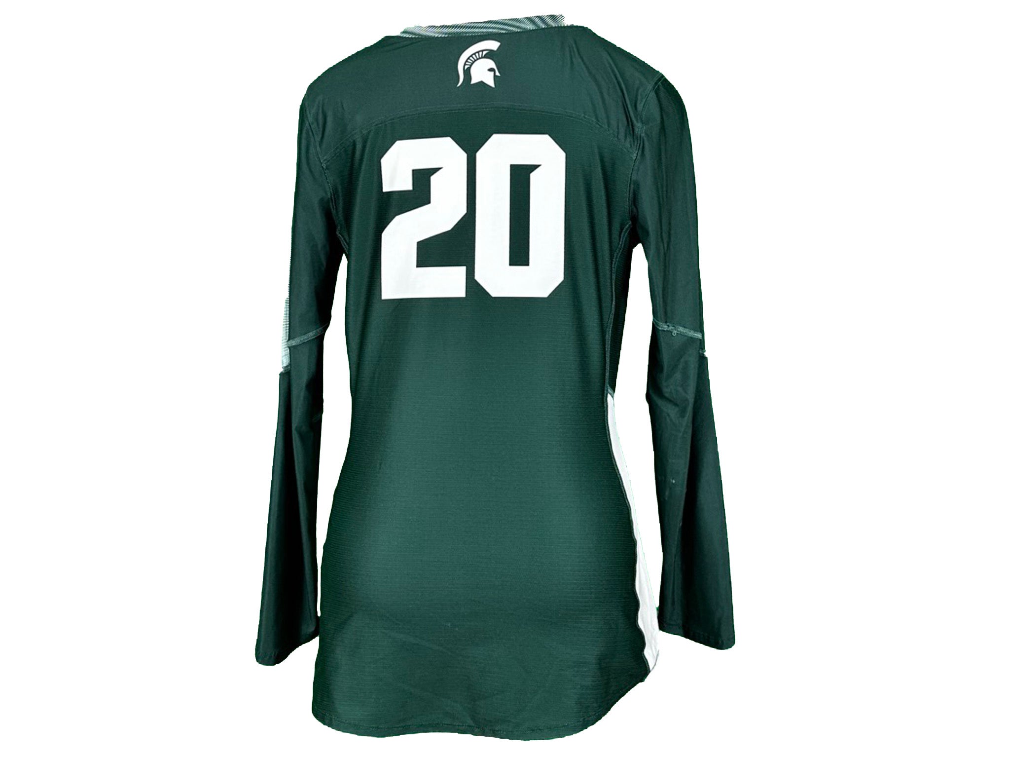 Nike Green 2018-2021 Long Sleeve Volleyball Jersey #20 w/ Patch Women's Size M