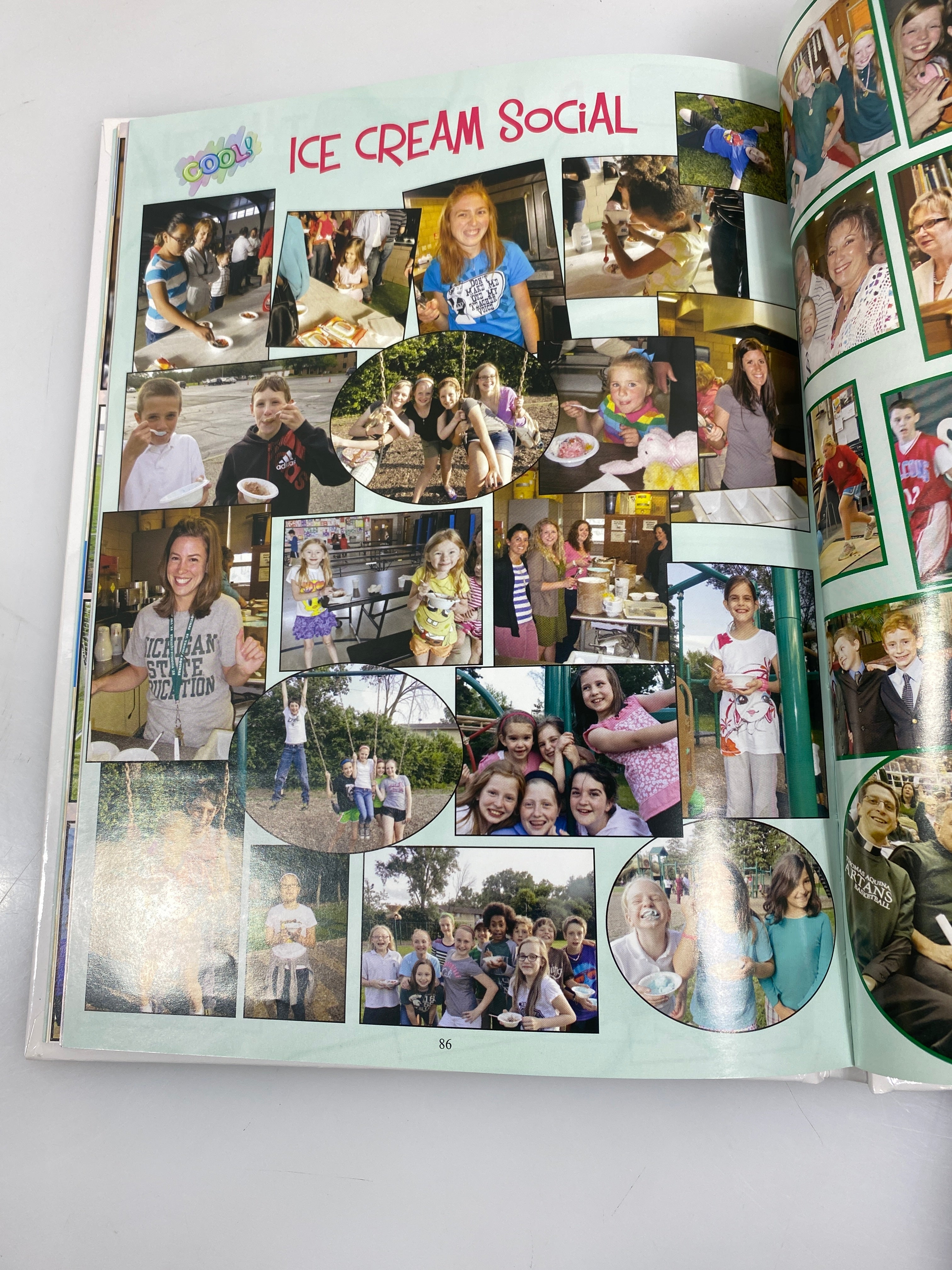2012 St. Thomas Aquinas Catholic School Yearbook East Lansing, MI HC