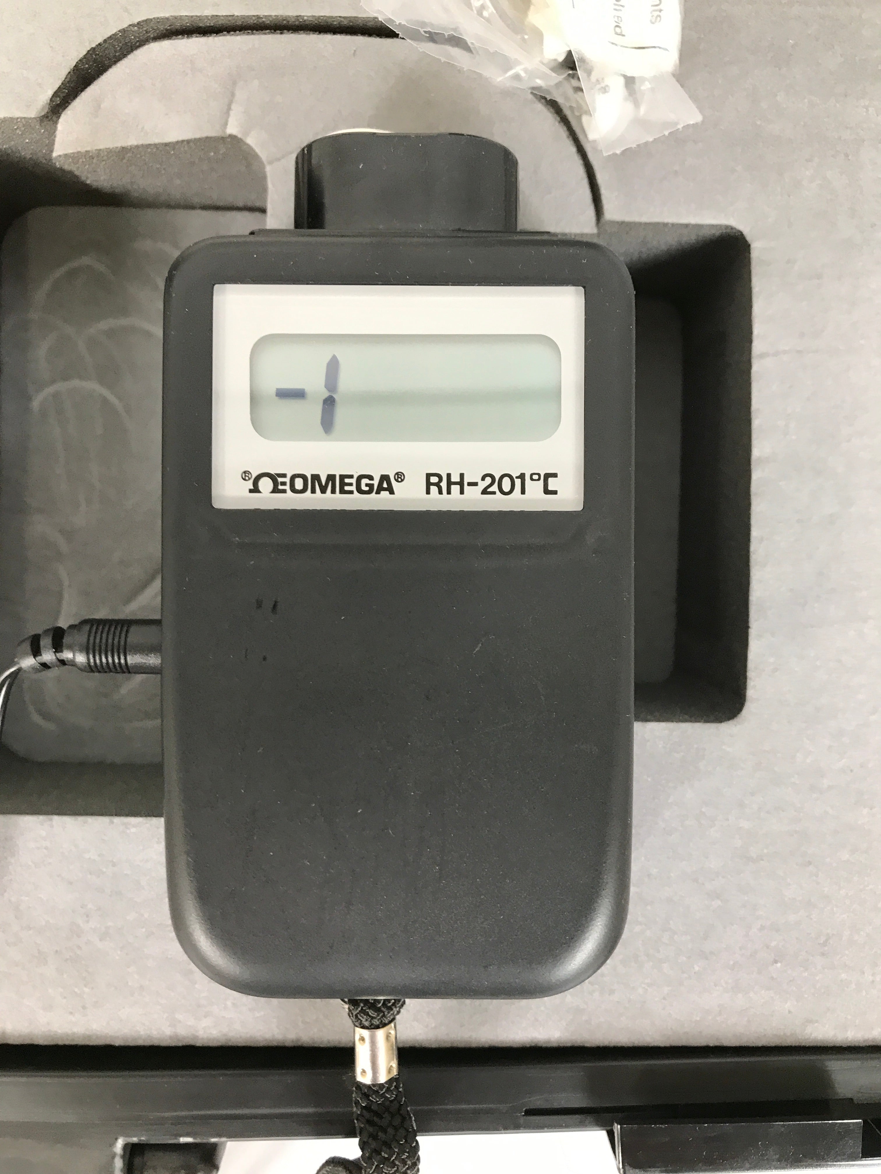 OMEGA RH200 Hand Held Hygrometer & RH201 Humidity Measuring Kit