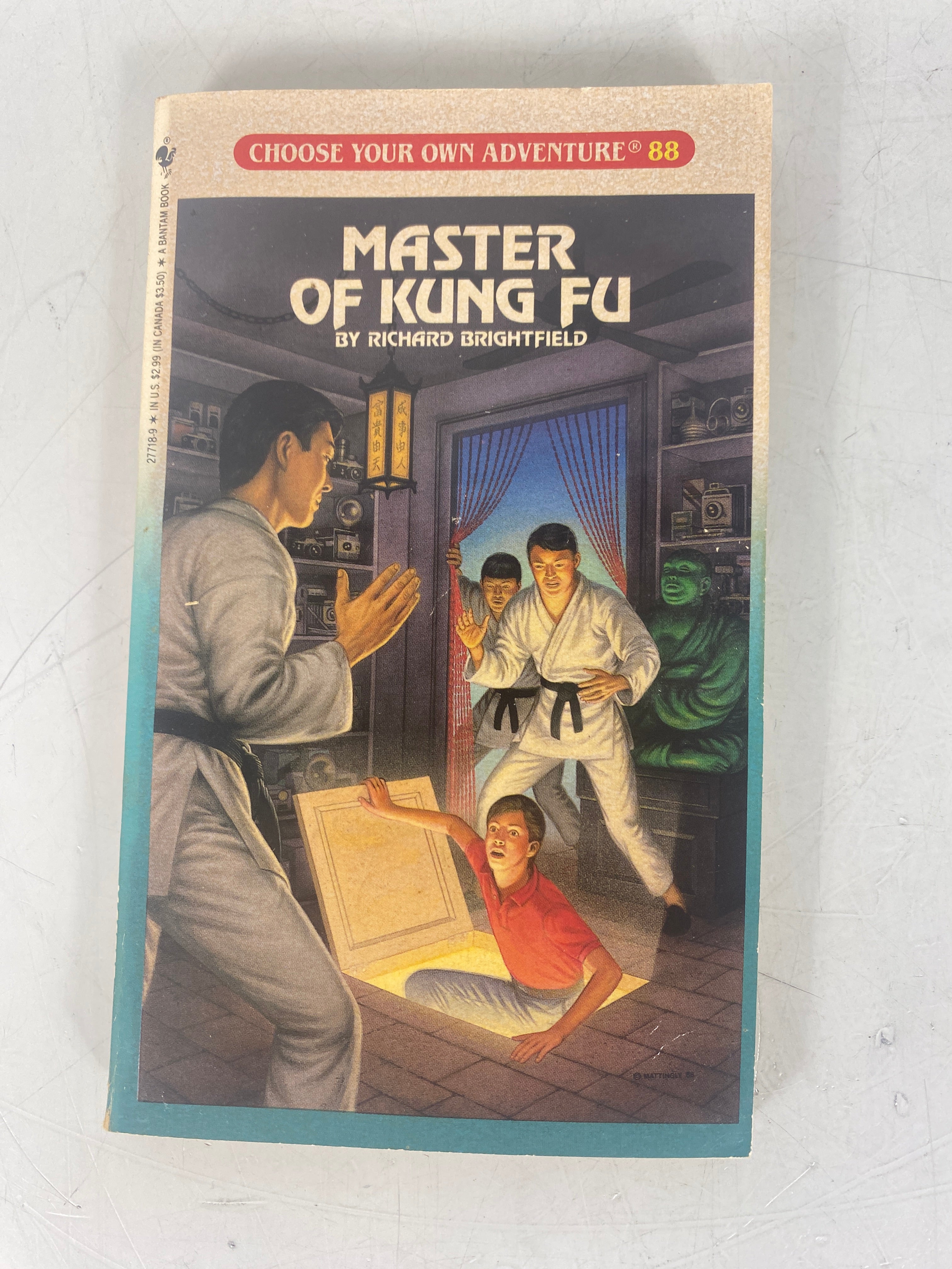 Choose Your Own Adventure Book 88 Master of Kung Fu