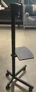 Black Rolling TV Stand