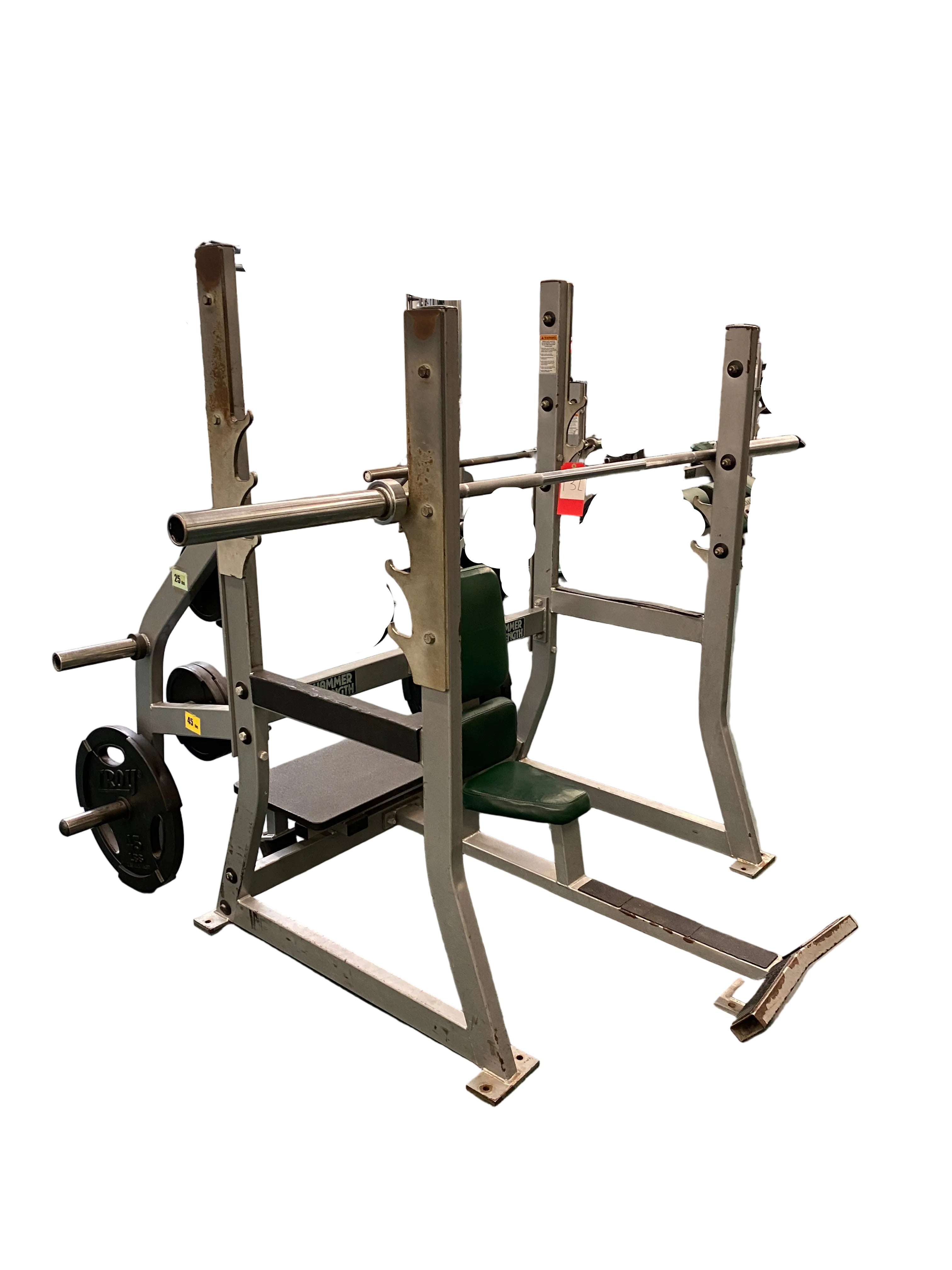 Hammer Strength Olympic Military Bench #3 Model OBWSA004778