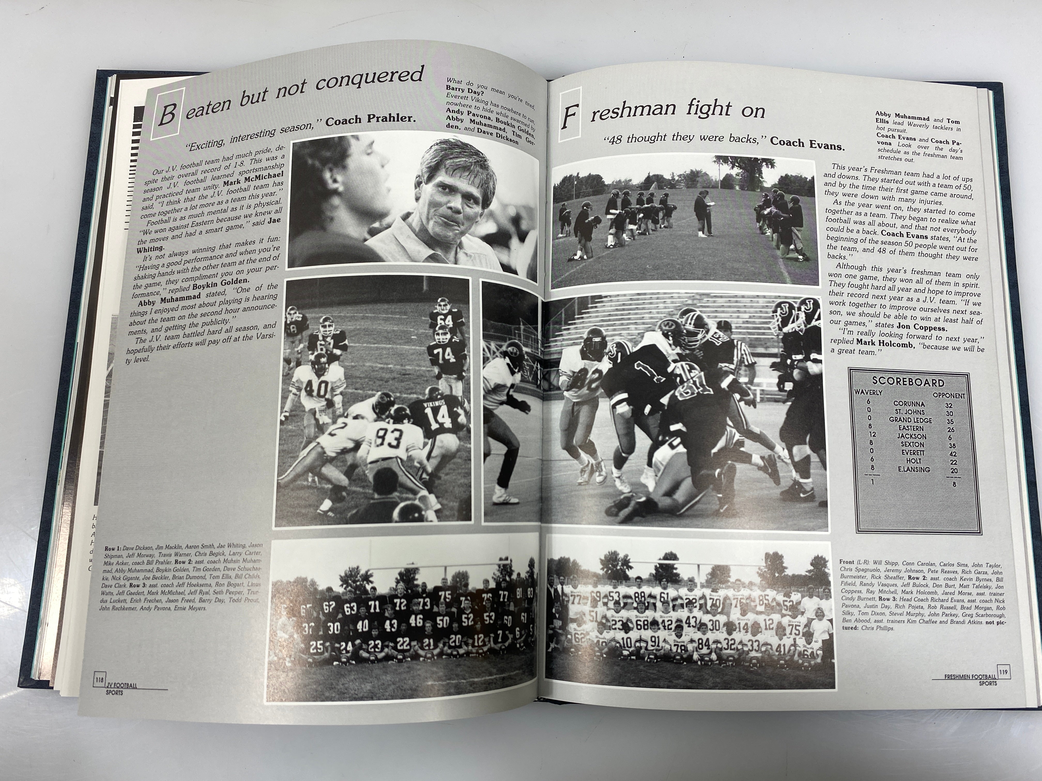 1990 "Iliad" Waverly High School Yearbook Lansing, MI HC