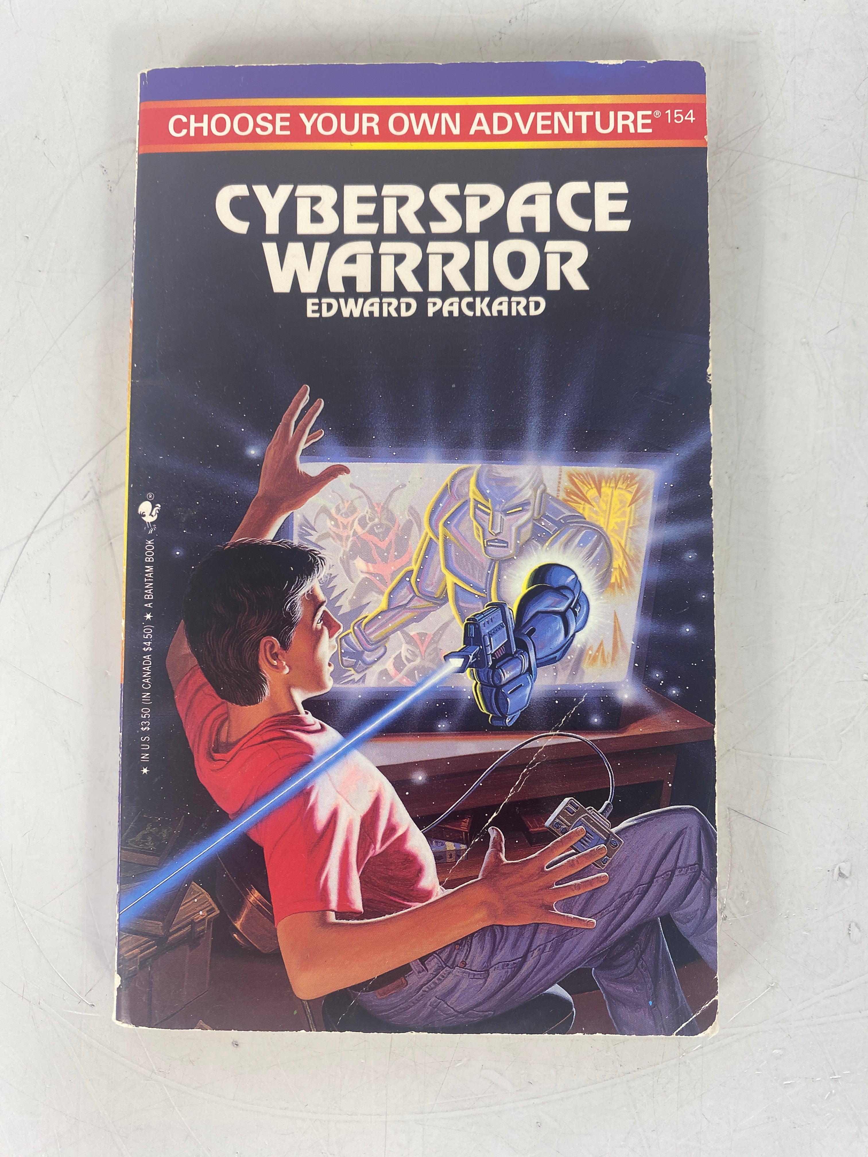 Choose Your Own Adventure Book 154 Cyberspace Warrior SC