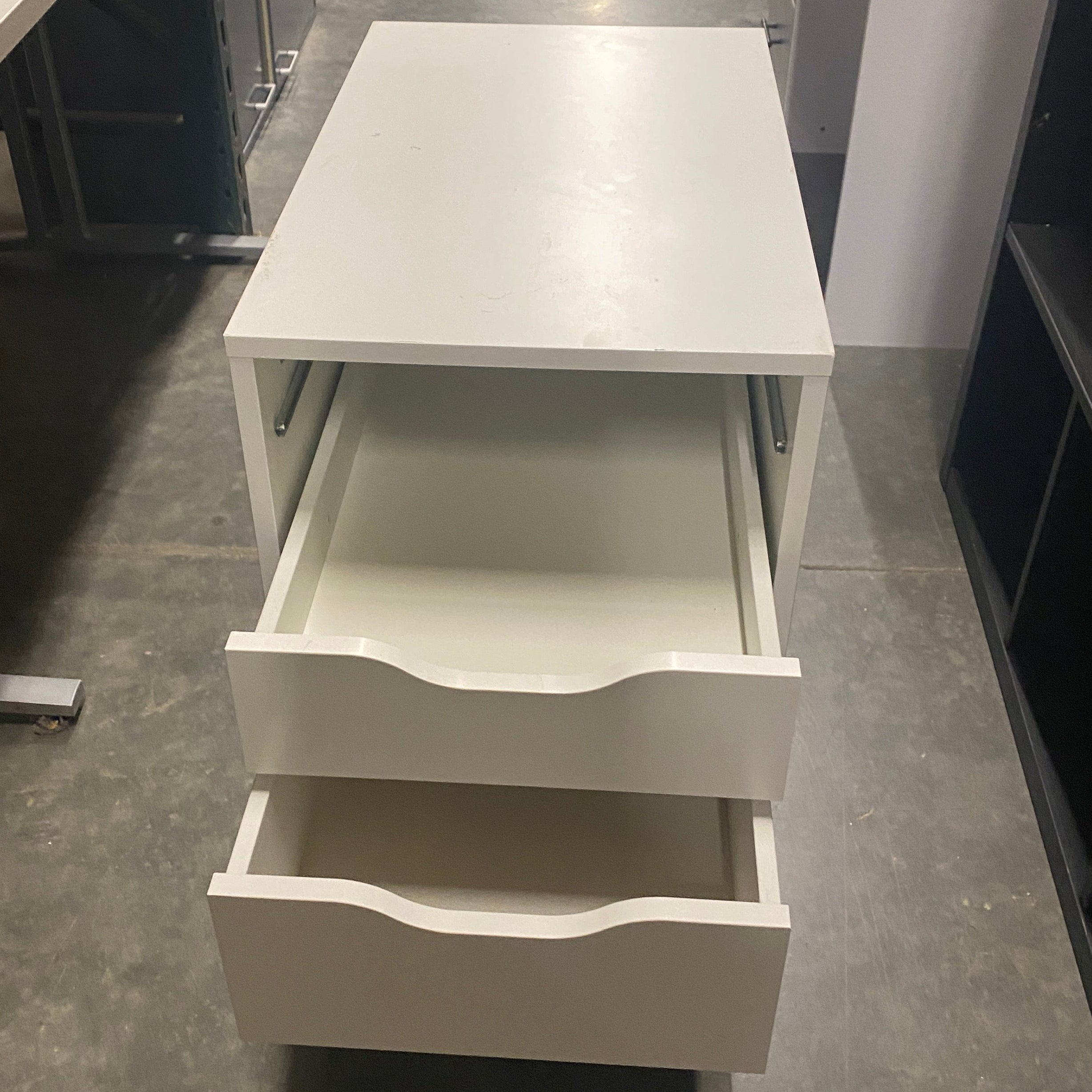 White Storage Unit