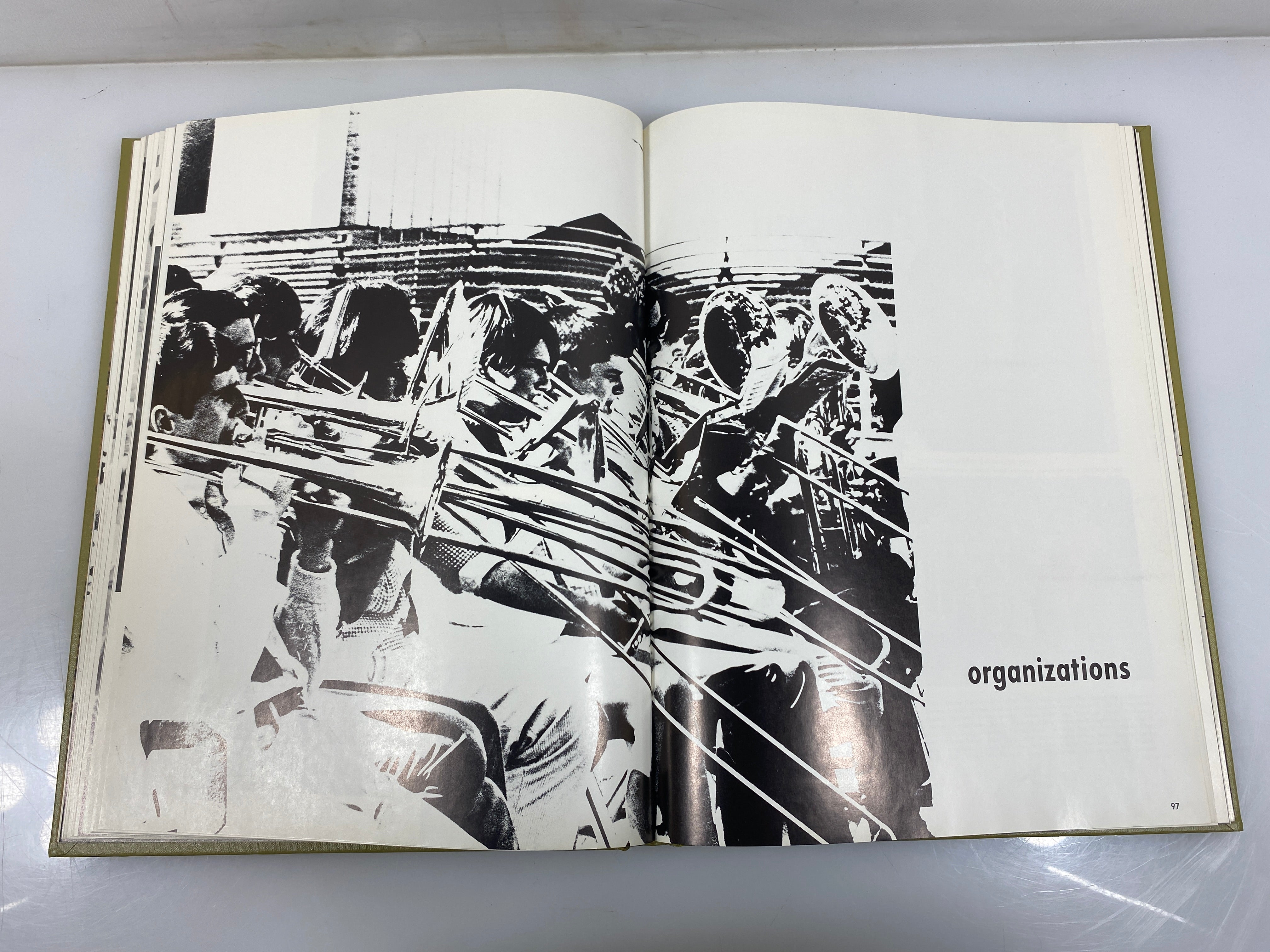 1969 "Pioneer" Greenhills High School Yearbook Green Hill, OH HC