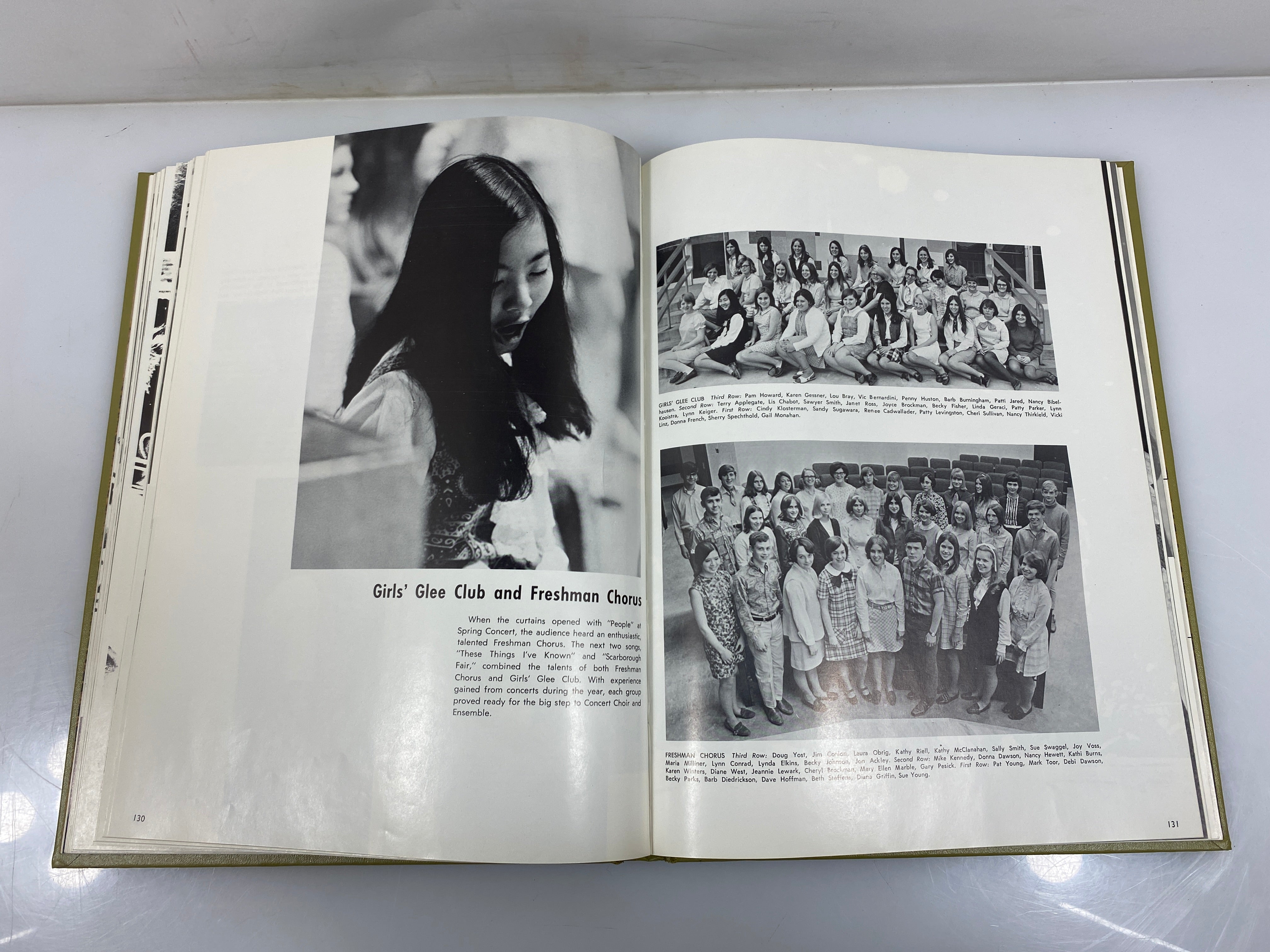 1969 "Pioneer" Greenhills High School Yearbook Green Hill, OH HC