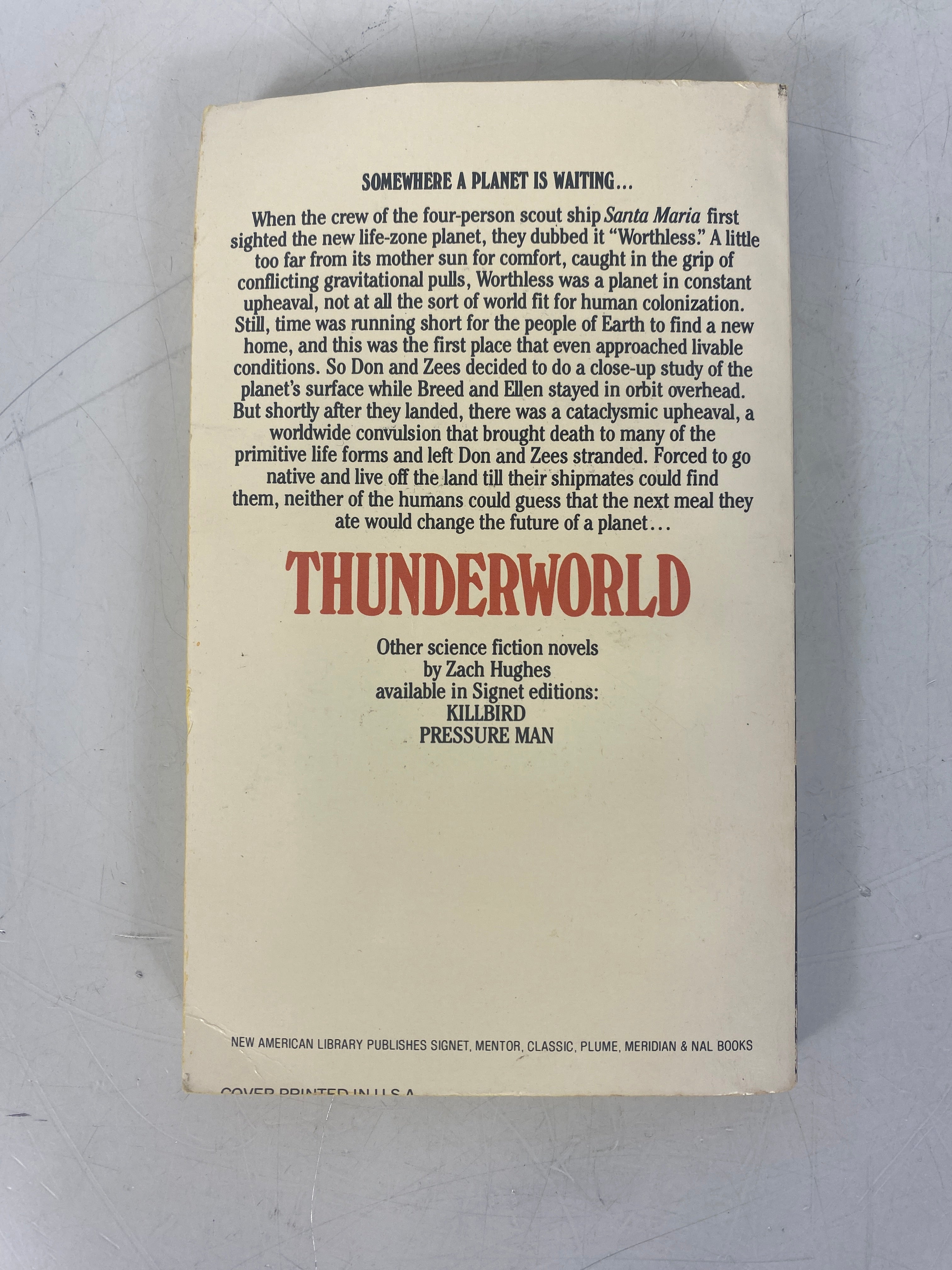 Thunderworld Zach Hughes Science Fiction SC