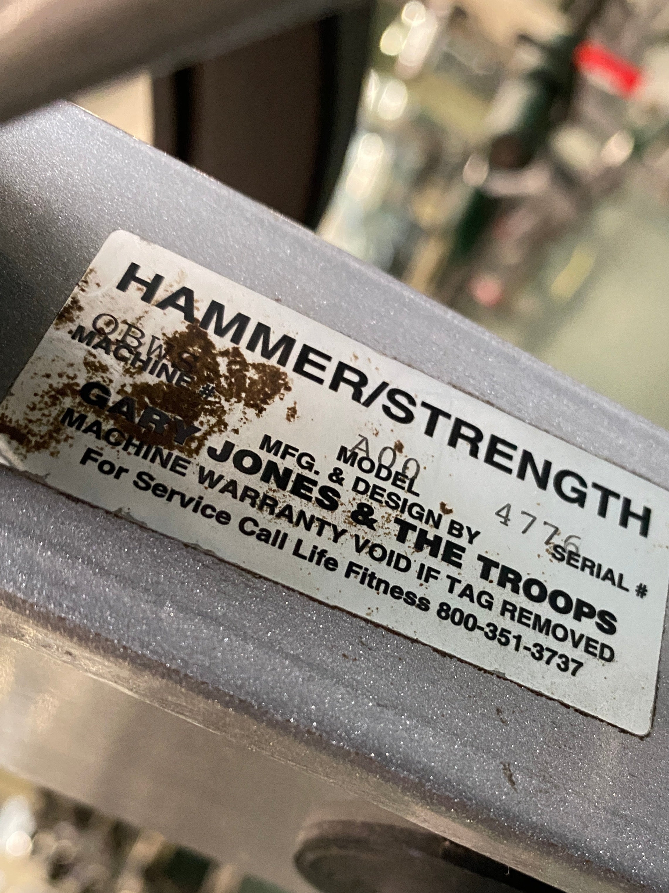 Hammer Strength Olympic Incline Bench