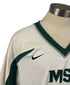 Nike Michigan State University White Jersey Men's Size X-Large