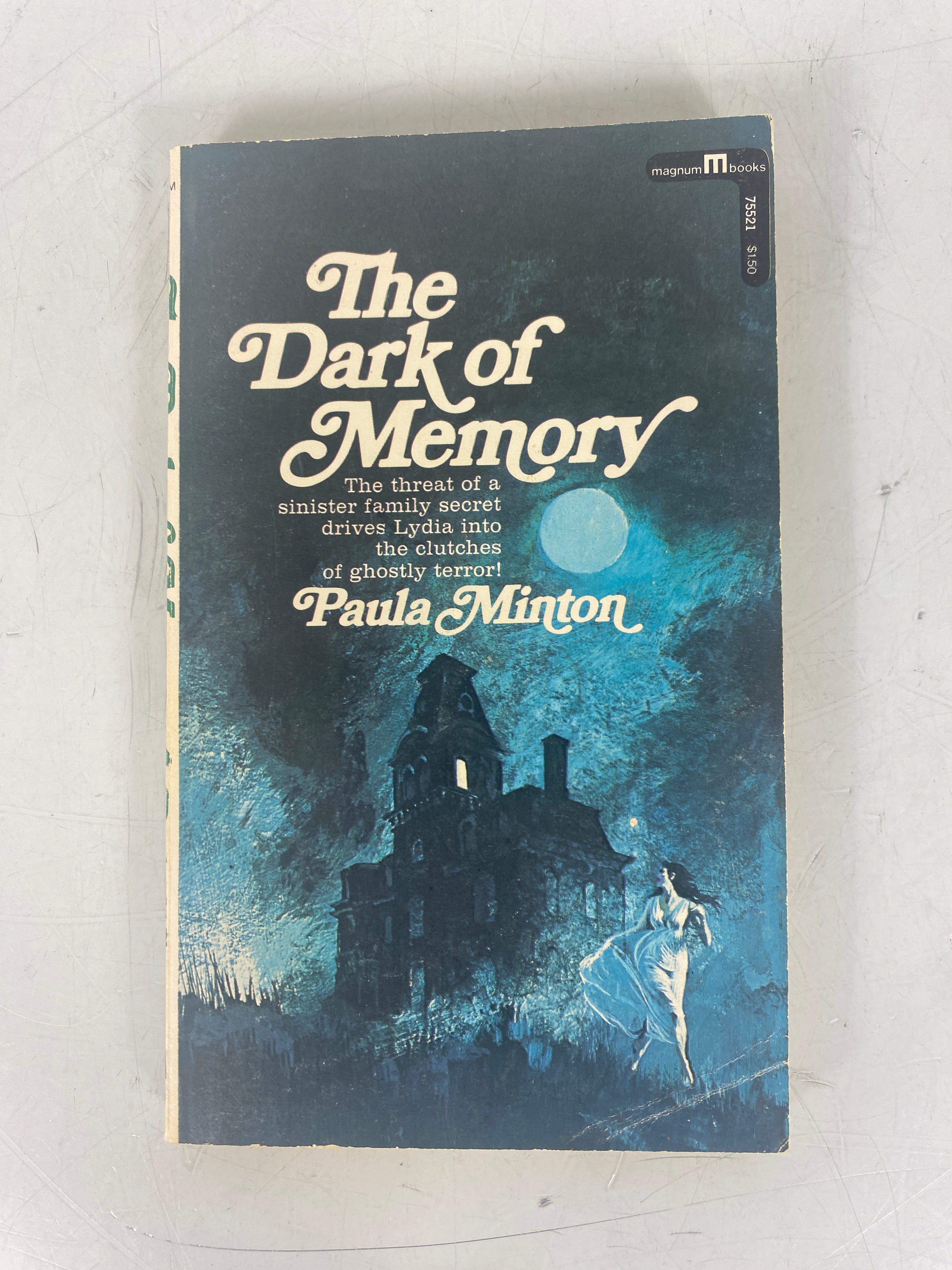 The Dark of Memory Paula Minton Vintage 1967 SC