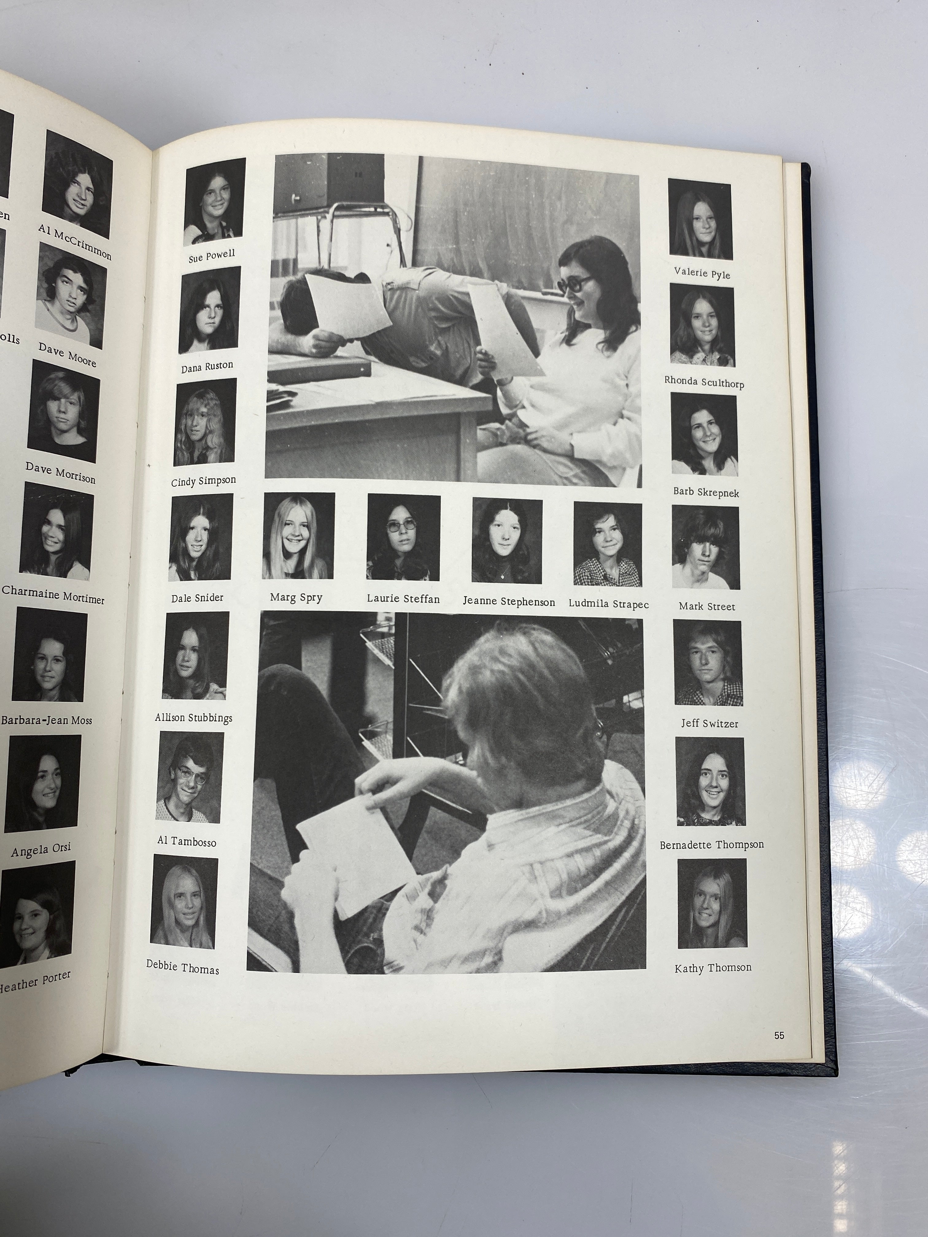 1974 "Profile" Bayview Secondary School Yearbook Richmond Hills, Ontario HC