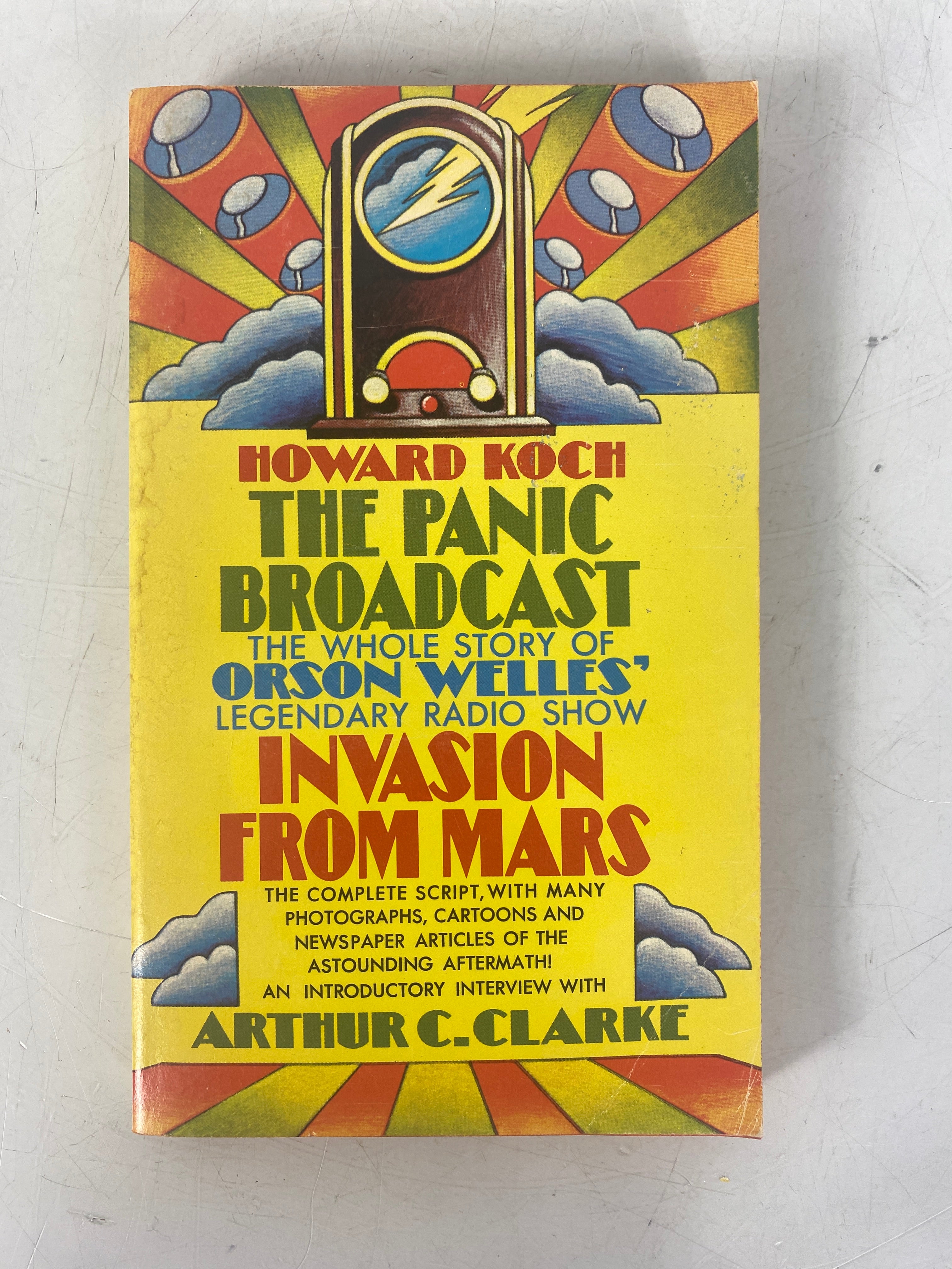 The Panic Broadcast Arthur C. Clarke Vintage 1971 SC