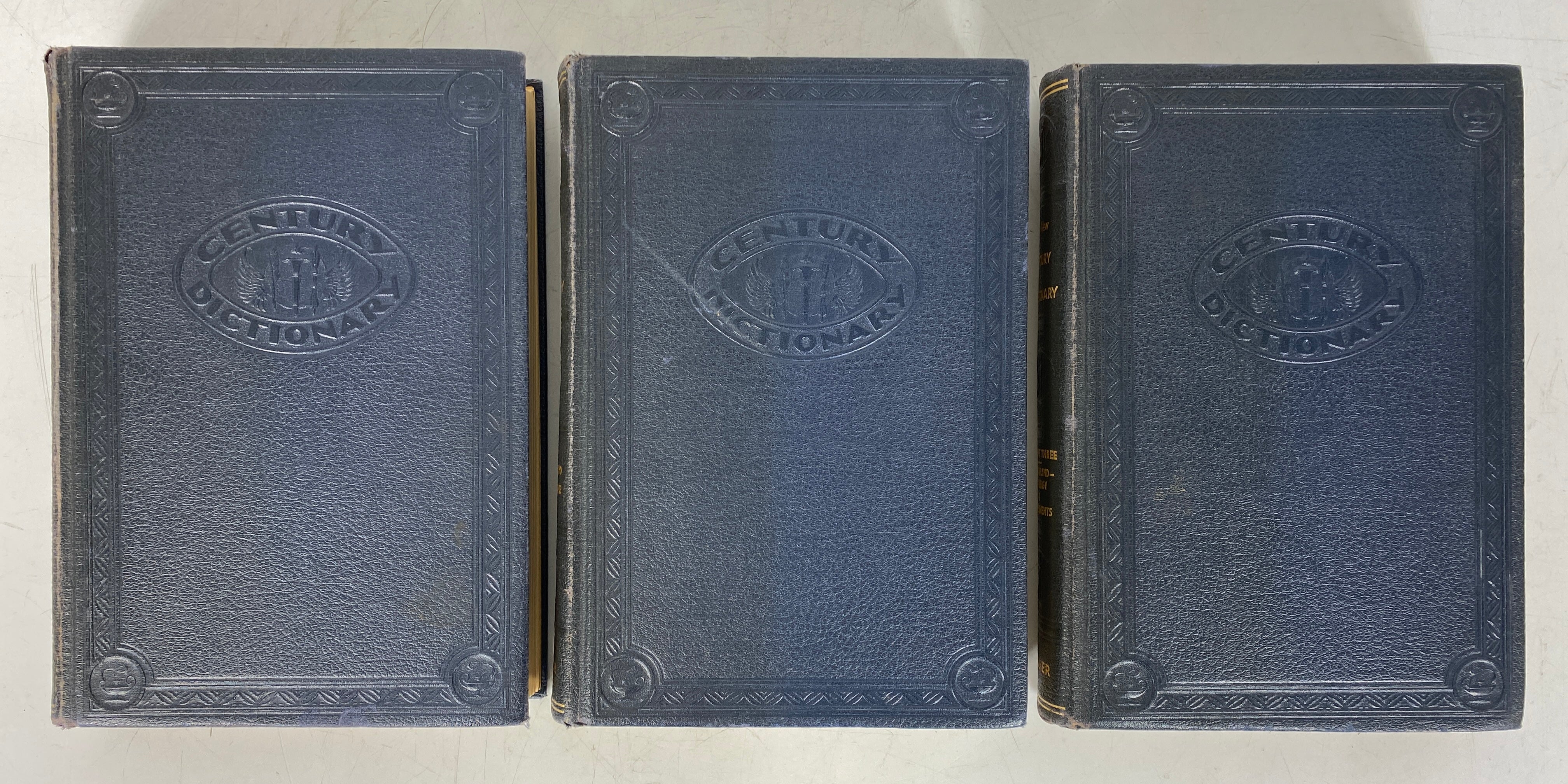 3 Volume Set: The New Century Dictionary 1933 Edition HC