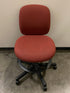 Hon #87CQLT Red Upholstered Rolling Office Chair