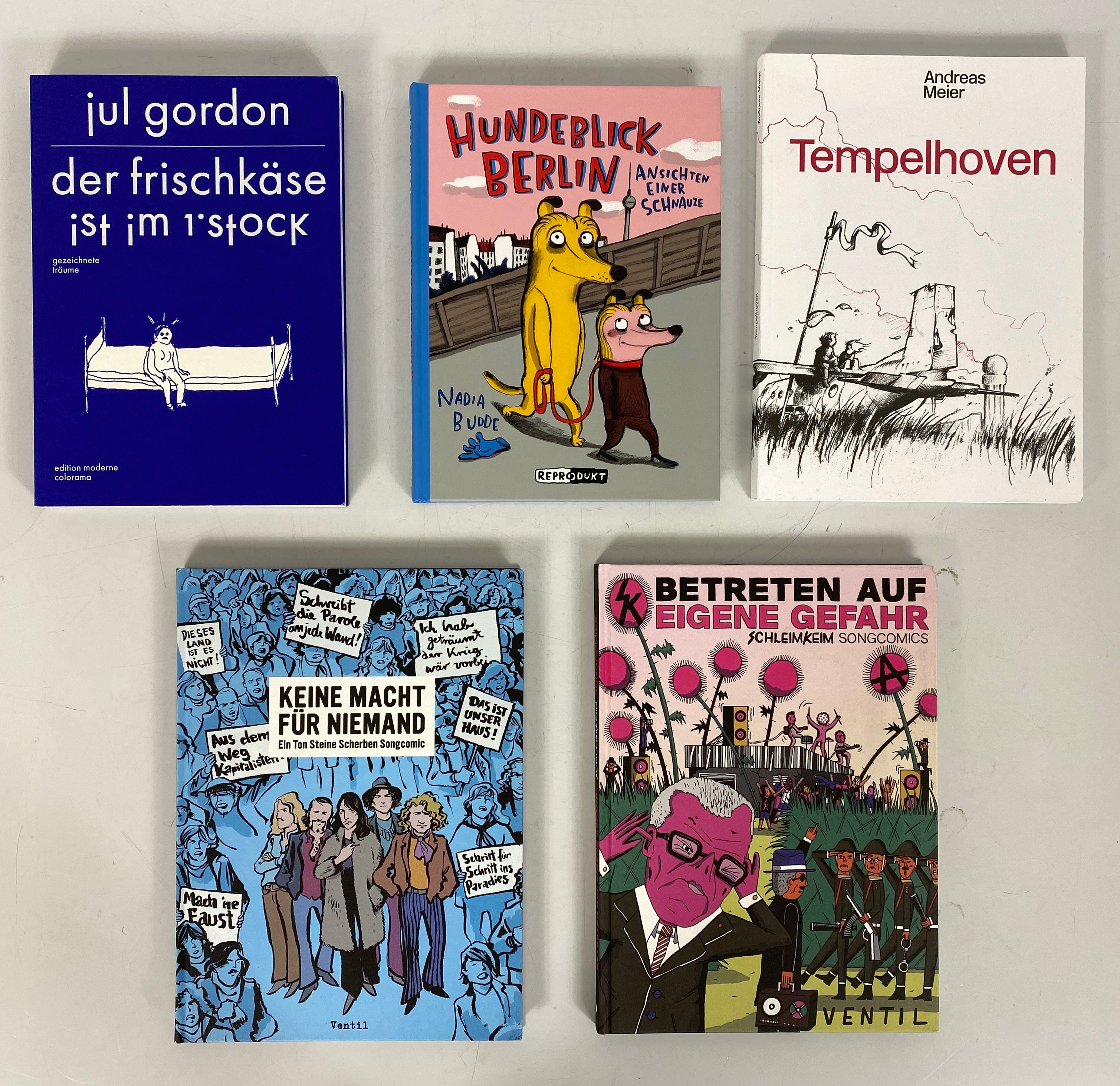 Lot of 10 German Language Graphic Novels